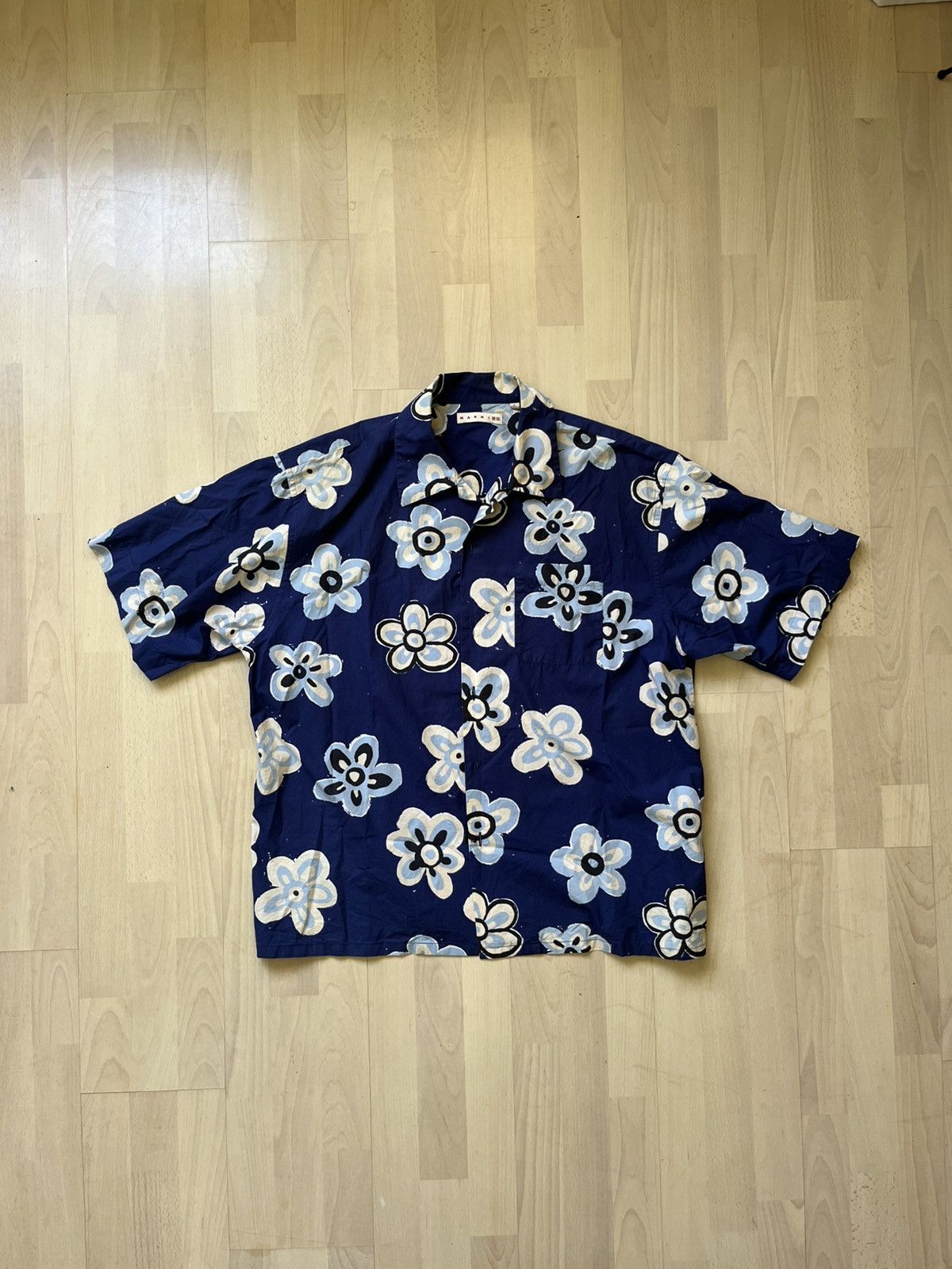 Marni × Uniqlo Marni x Uniqlo floral shirt Size US XL / EU 56 / 4 - 1 Thumbnail