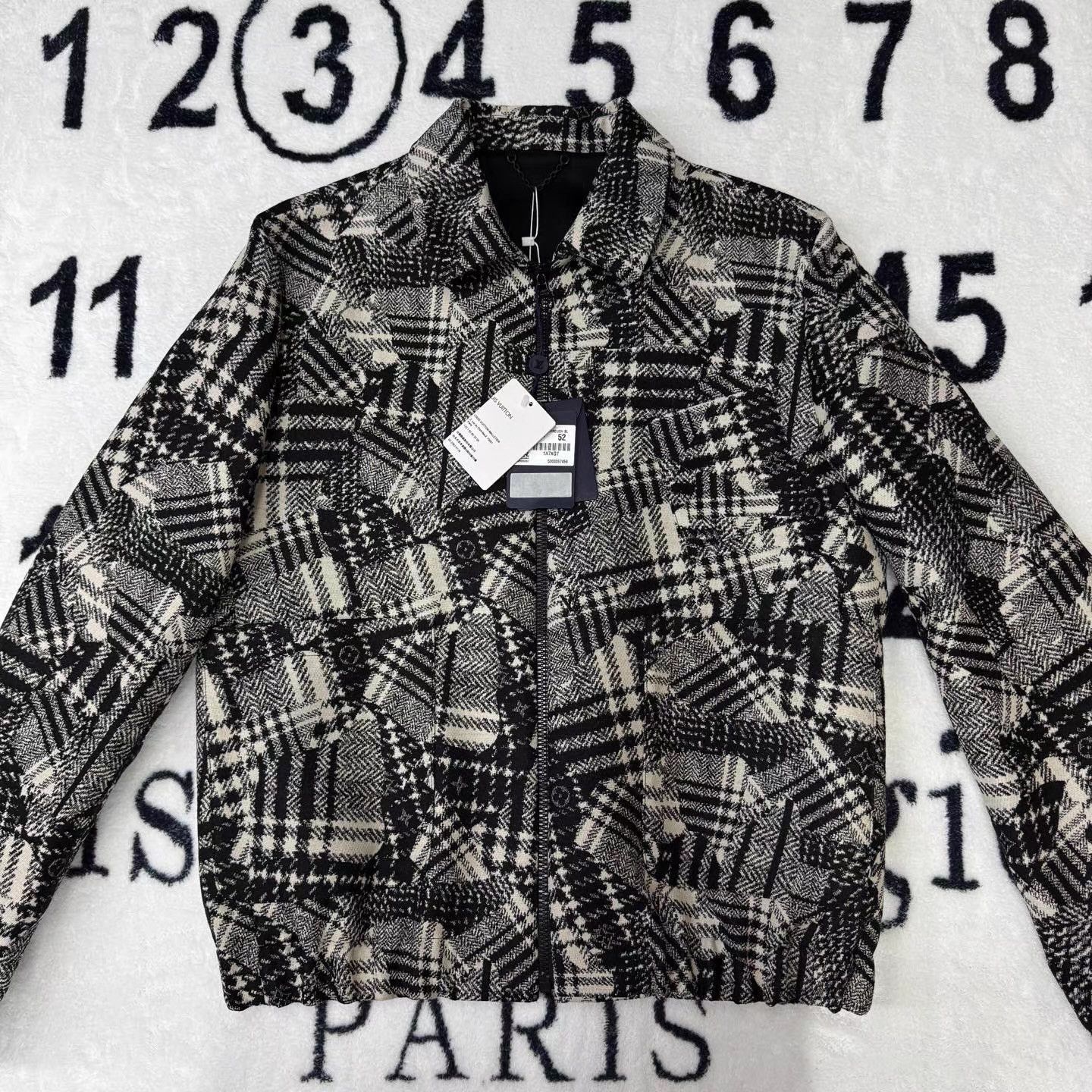 Louis Vuitton Multi Checkered Zip-Front Jacket - XL Size US XL / EU 56 / 4 - 1 Thumbnail