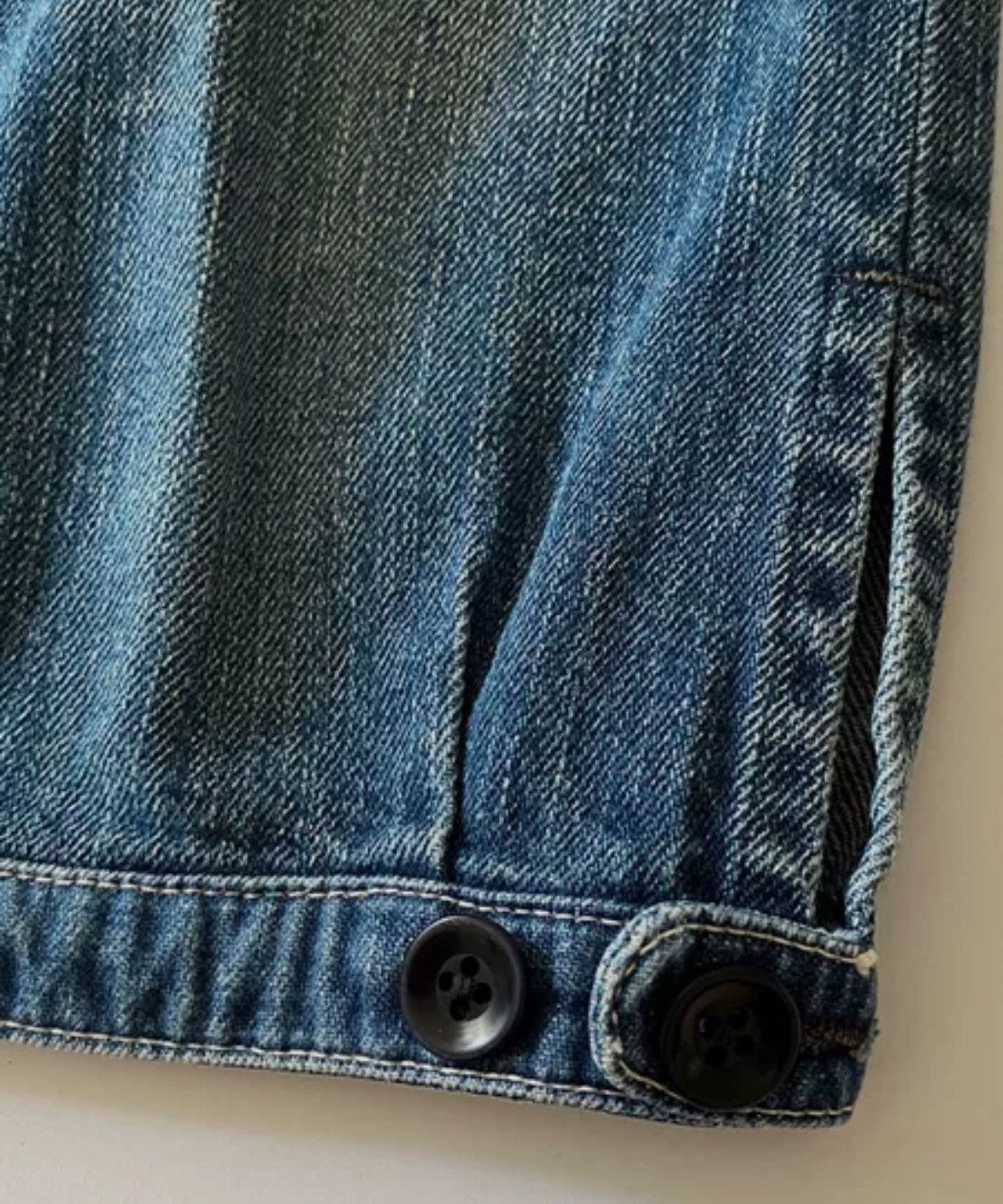 Kapital KAPITAL washed distressed jeans loose cropped pants Size US 28 / EU 44 - 6 Thumbnail