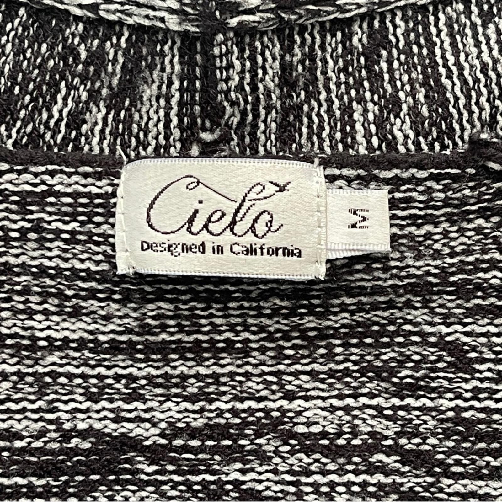 Cote&Ciel Cielo Charcoal Open-Front Cardigan in Medium size Size M / US 6-8 / IT 42-44 - 5 Thumbnail