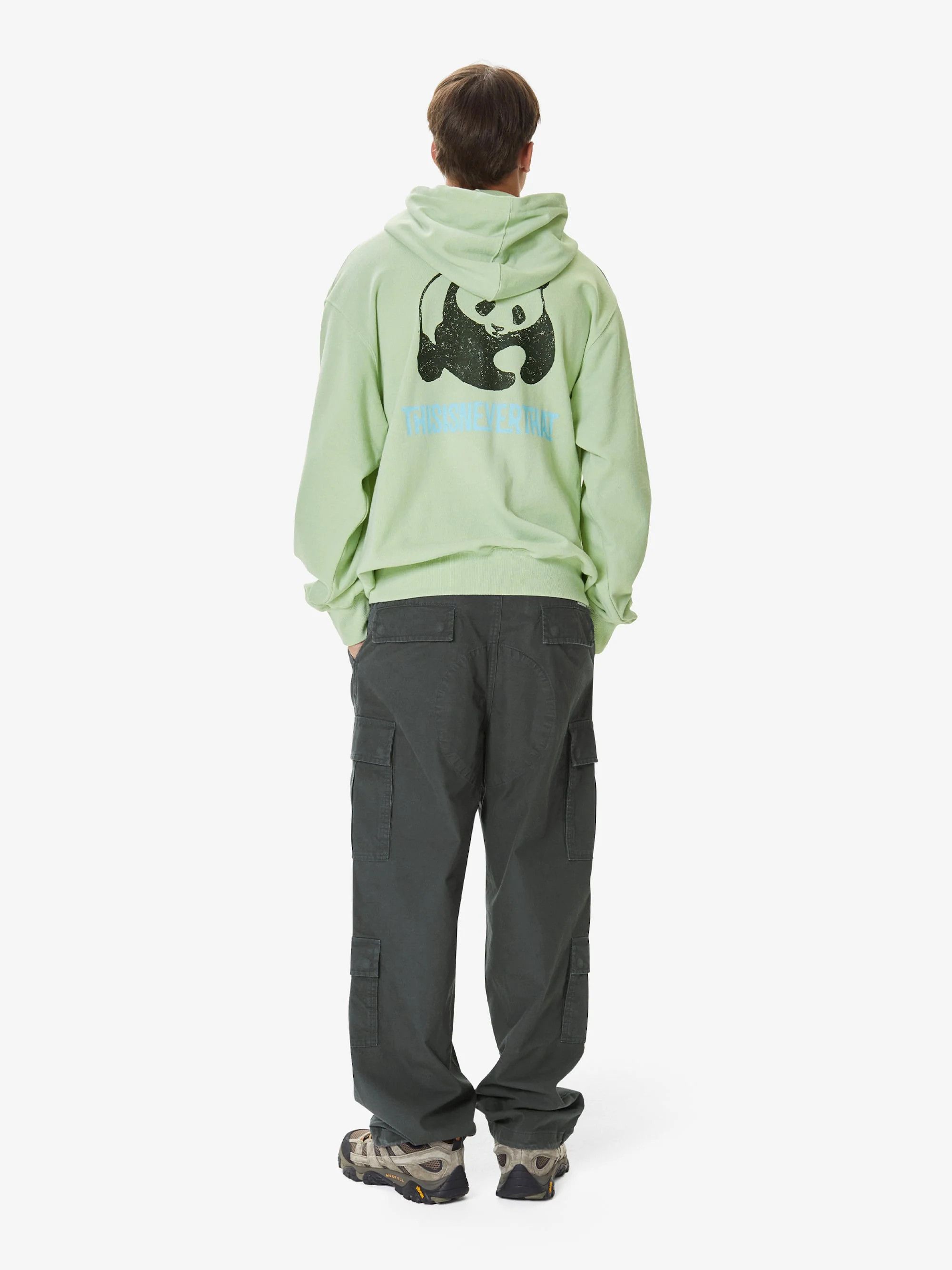 thisisneverthat o1mle0925 Panda Hoodie in Pale Green Size US XL / EU 56 / 4 - 6 Thumbnail
