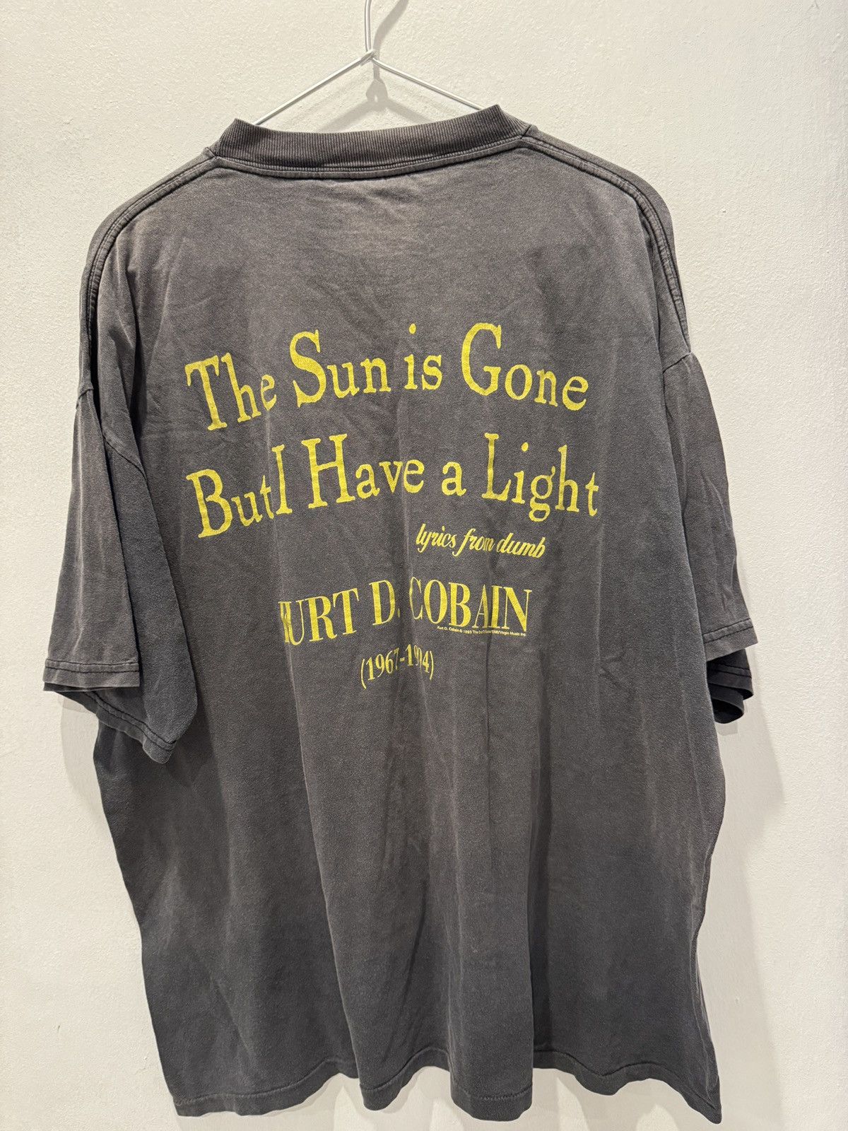 Vintage Vintage Kurt Cobain Memorial T-Shirt Size US XL / EU 56 / 4 - 7 Thumbnail
