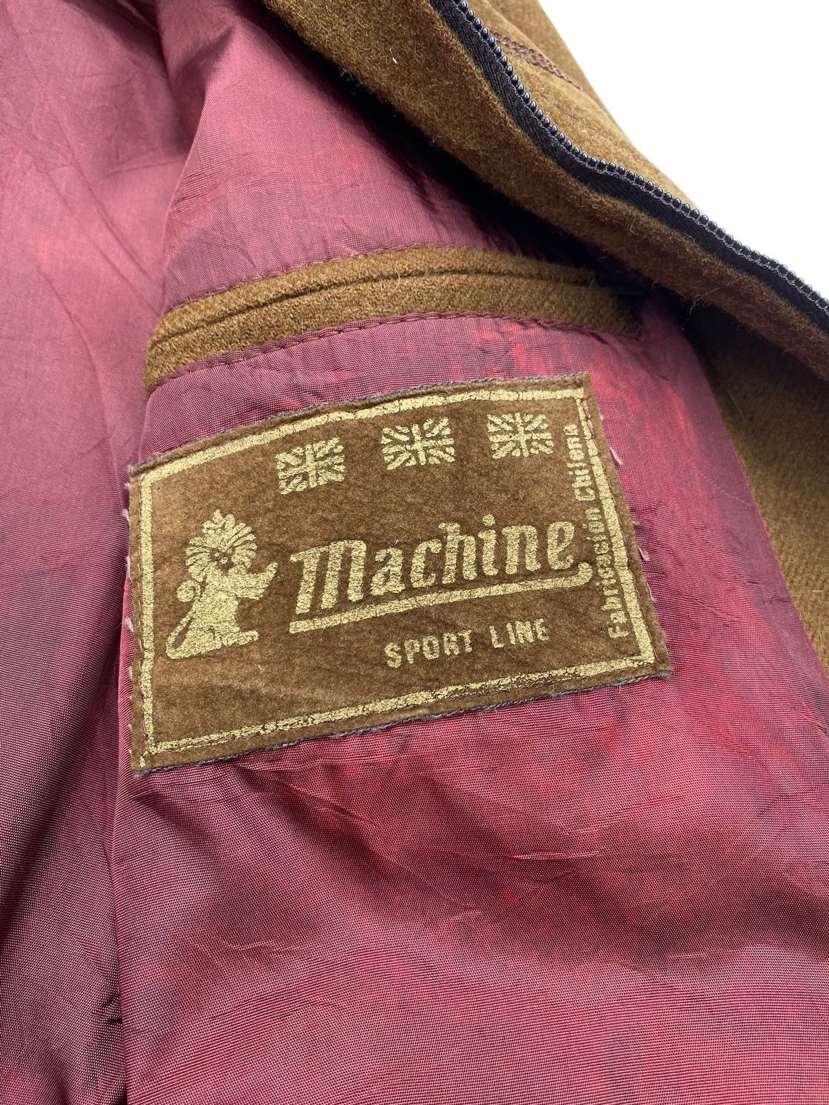 Japanese Brand × Vintage Vtg Machine Sport Line Bomber Jacket Style Size US L / EU 52-54 / 3 - 8 Thumbnail