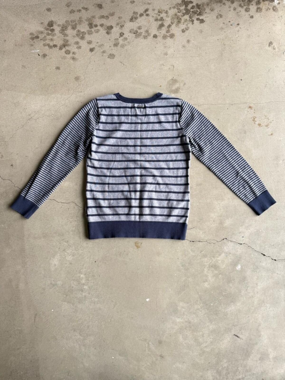 Nautica Nautica / 3-button accent striped pullover sweater Size M / US 6-8 / IT 42-44 - 4 Thumbnail