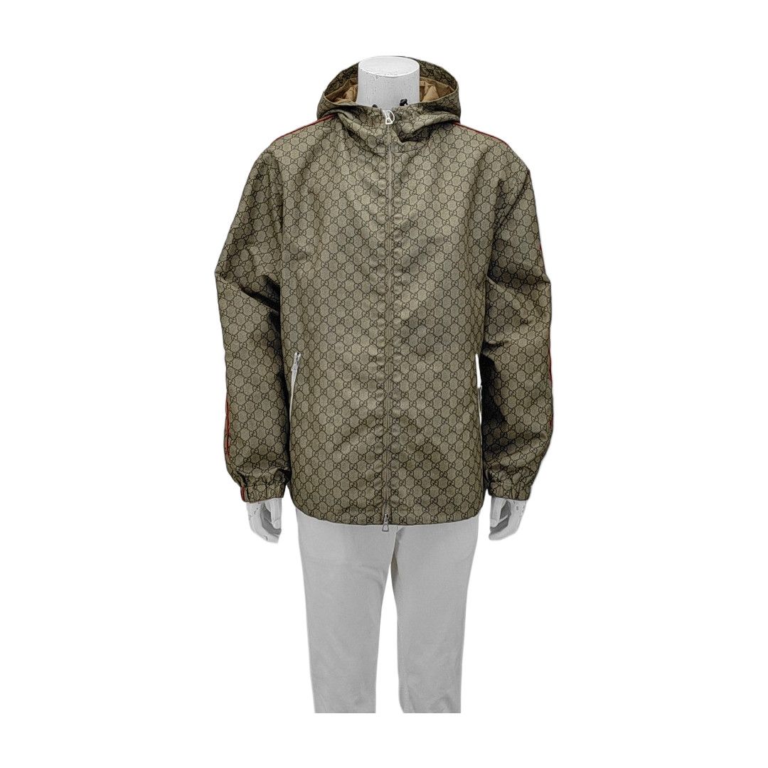 Gucci Gucci GG Supreme Bear Hooded Jacket 52 Size US L / EU 52-54 / 3 - 1 Thumbnail