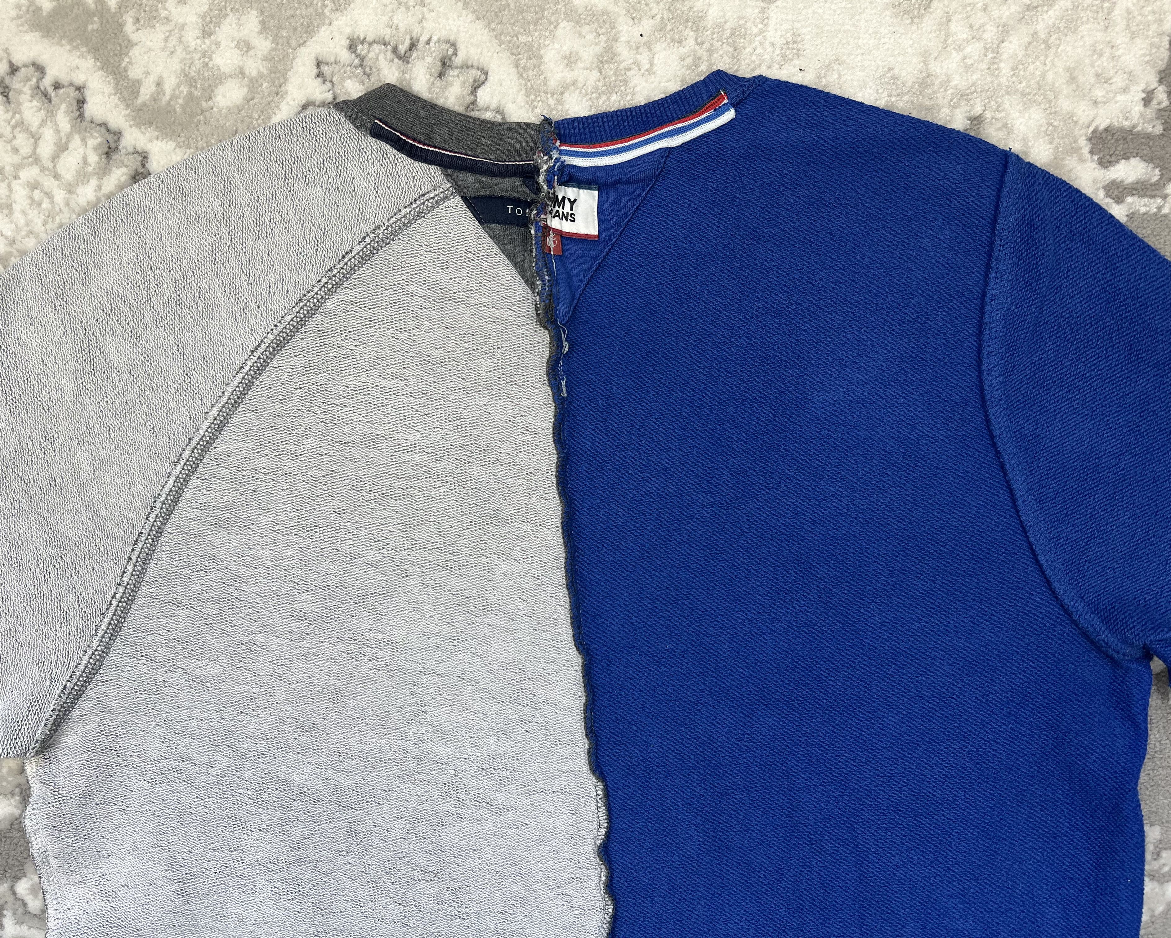 Tommy Hilfiger × Tommy Jeans Tommy Hilfiger+Tommy Jeans Custom Reworked Sweatshirt M Size US M / EU 48-50 / 2 - 8 Thumbnail