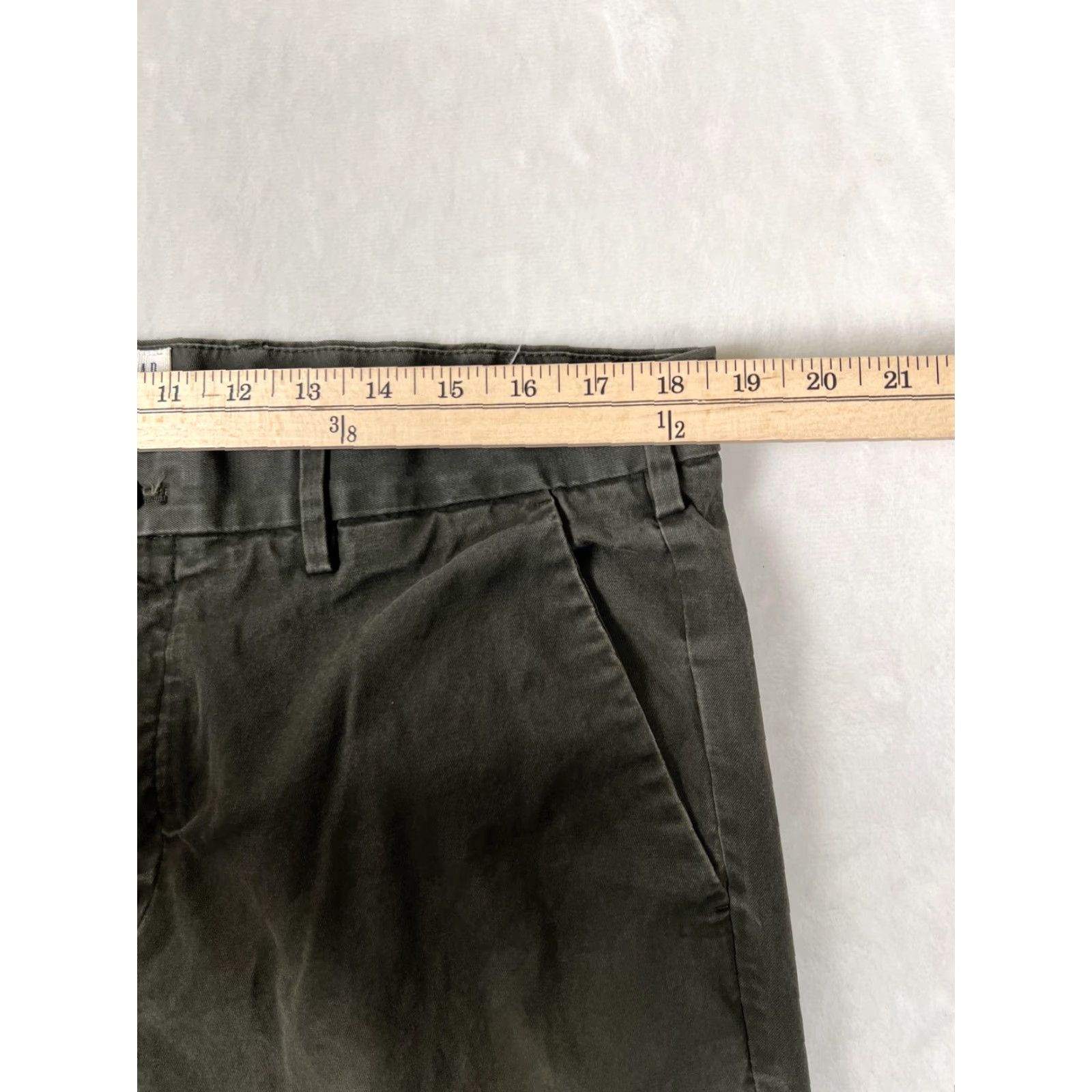 Gap Gap Chino Pants Mens 36x30 Green Straight Cotton Twill GAP for Good Casual Business Comfort Mens Size US 36 / EU 52 - 6 Thumbnail