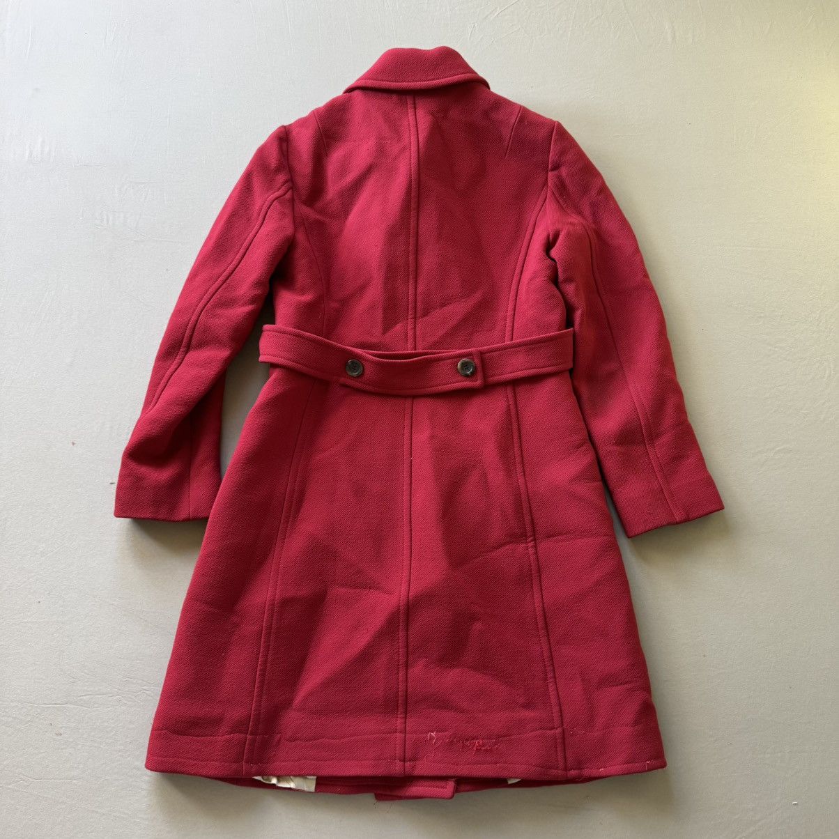 J.Crew Y2k J.Crew Double Breasted Wool Pea Coat Size S / US 4 / IT 40 - 2 Thumbnail