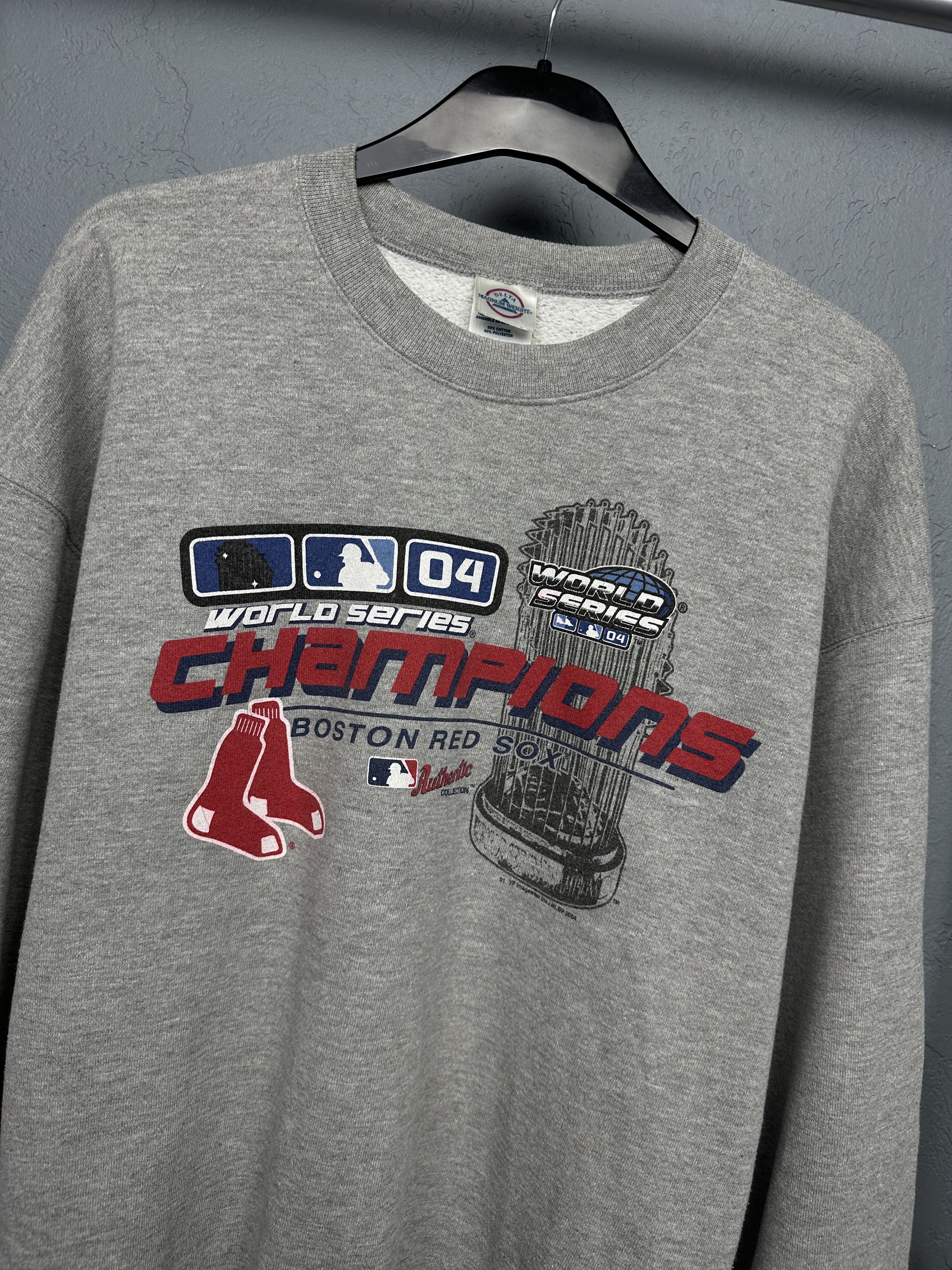 MLB Boston Red Sox 2004 World Series Champions Sweatshirt Size US L / EU 52-54 / 3 - 2 Thumbnail