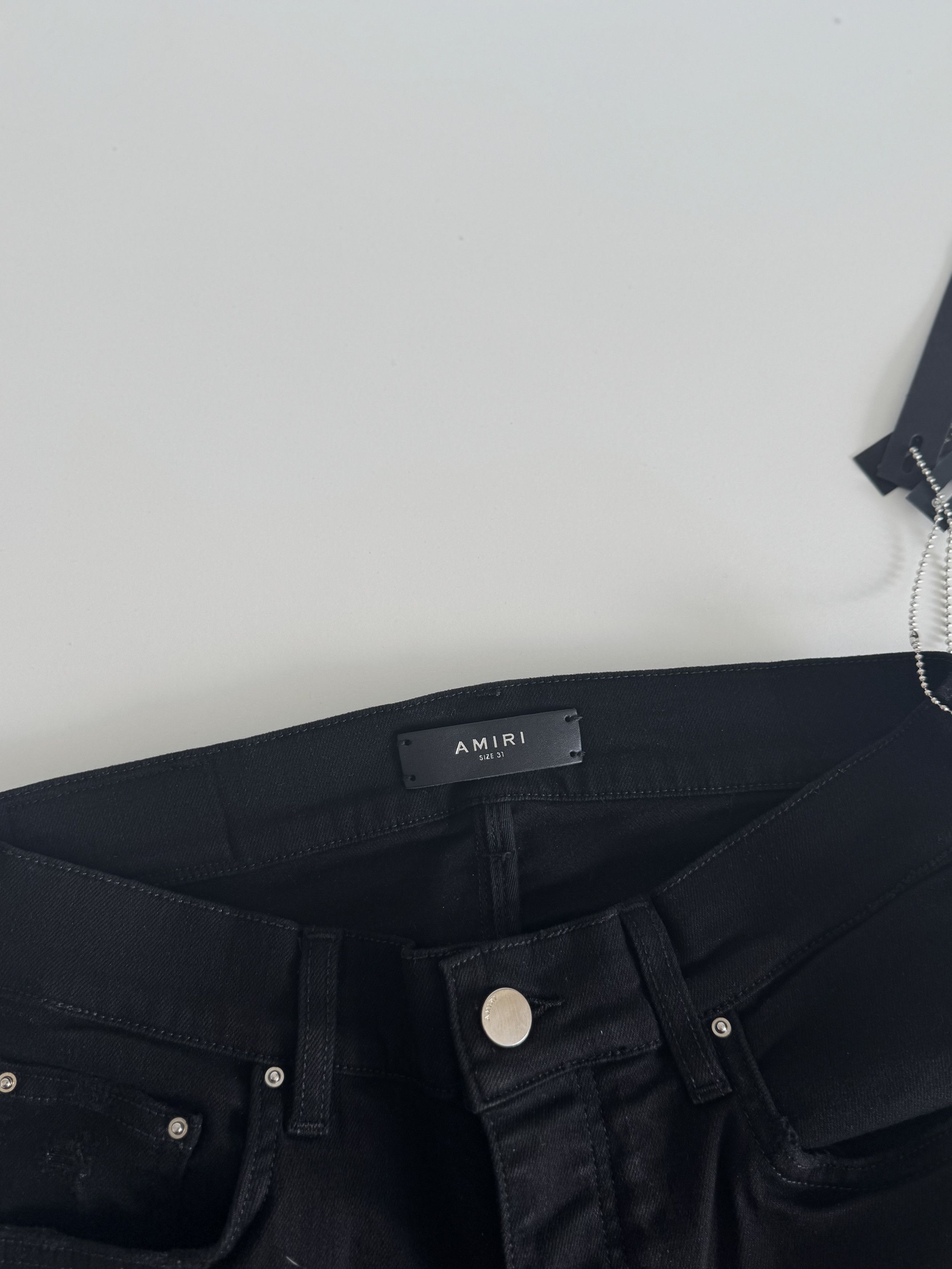 Amiri AMIRI CRYSTAL TRACK | SIZE 31 Size US 31 - 4 Thumbnail