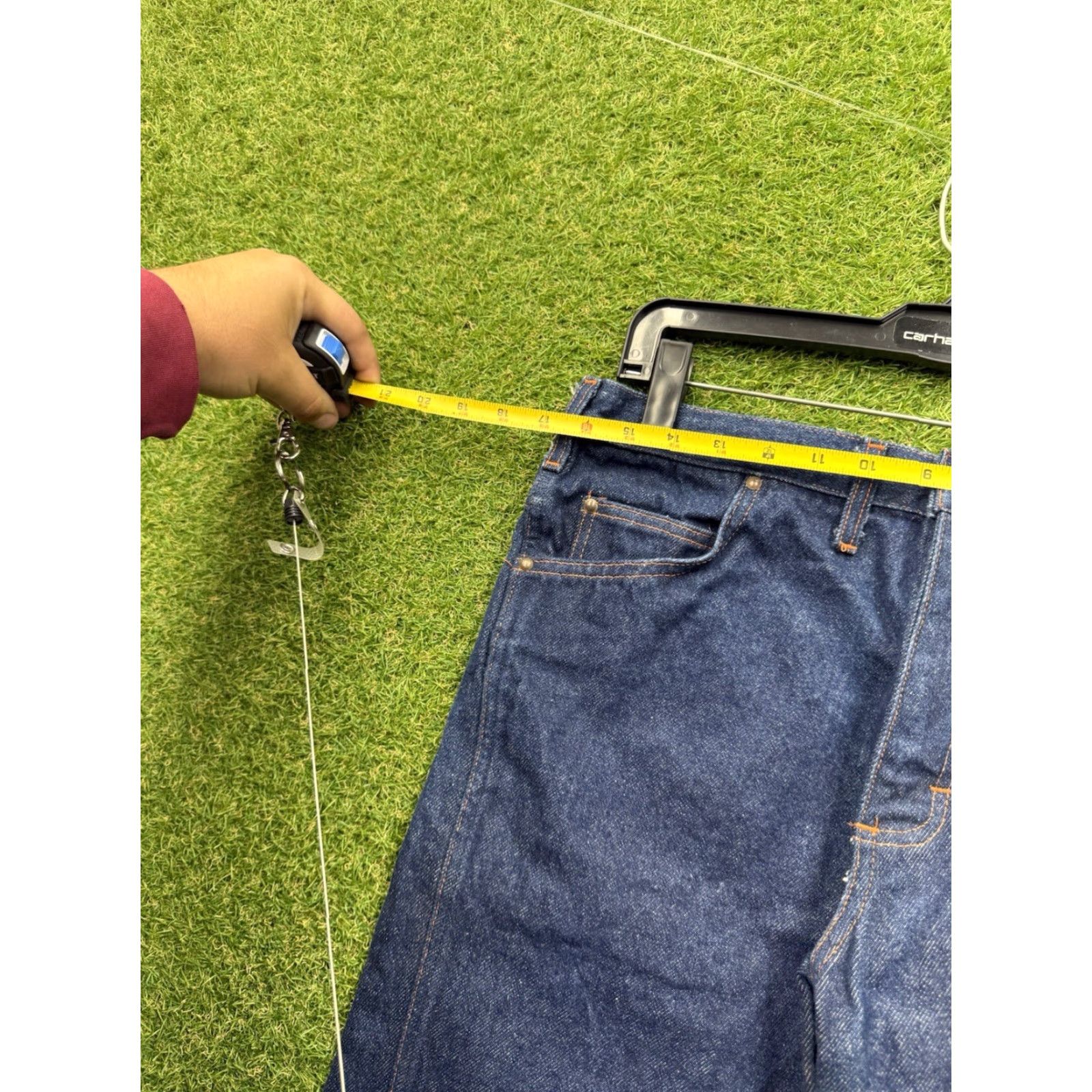 Vintage VINTAGE Big Mac Jeans 36x29 Straight Leg Dark Wash 80s Mens Size US 36 / EU 52 - 3 Thumbnail