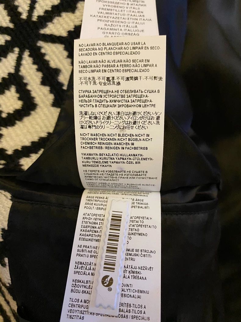 Versace Versace Wool mulberry silk cowhide jacket Size US M / EU 48-50 / 2 - 7 Thumbnail