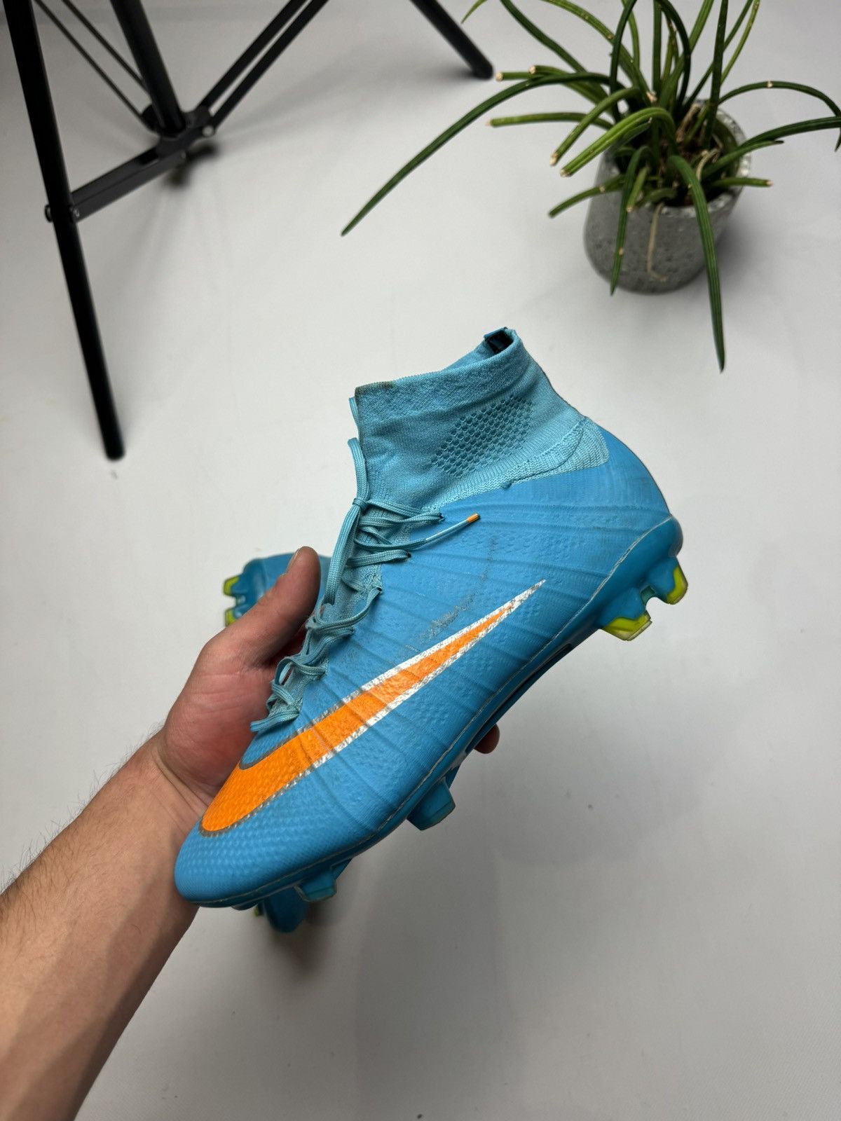 Nike × Vintage Rare vintage Nike Mercurial boots soccer Size US 7 / EU 40 - 7 Thumbnail