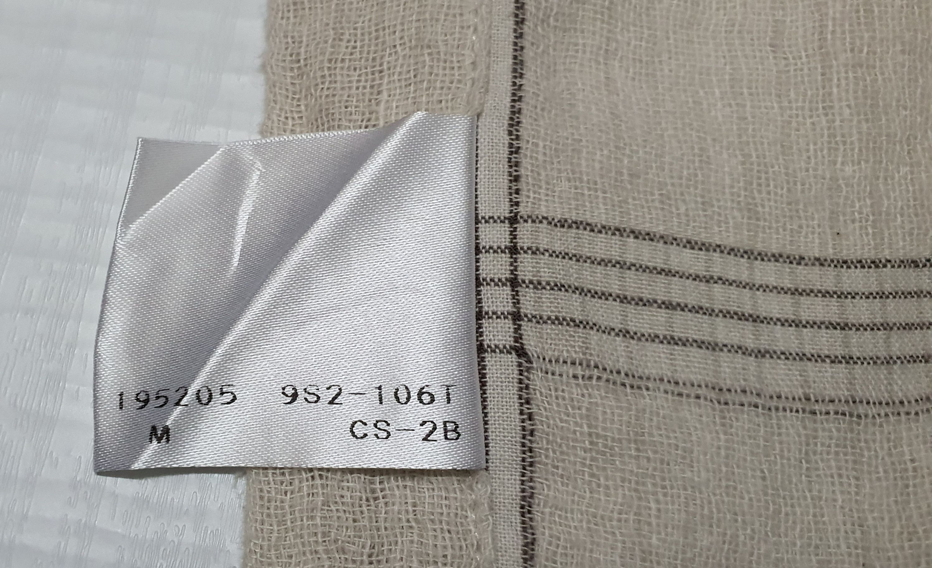Balenciaga BALENCIAGA Single Pocket Long Sleeve Button Up Shirt. Size US M / EU 48-50 / 2 - 14 Thumbnail