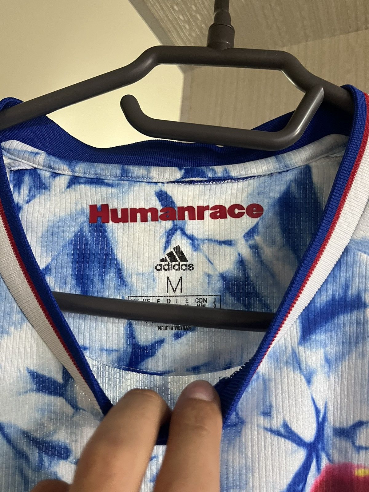 Pharrell Adidas sample Humanrace Manchester United Jersey Size US M / EU 48-50 / 2 - 8 Thumbnail