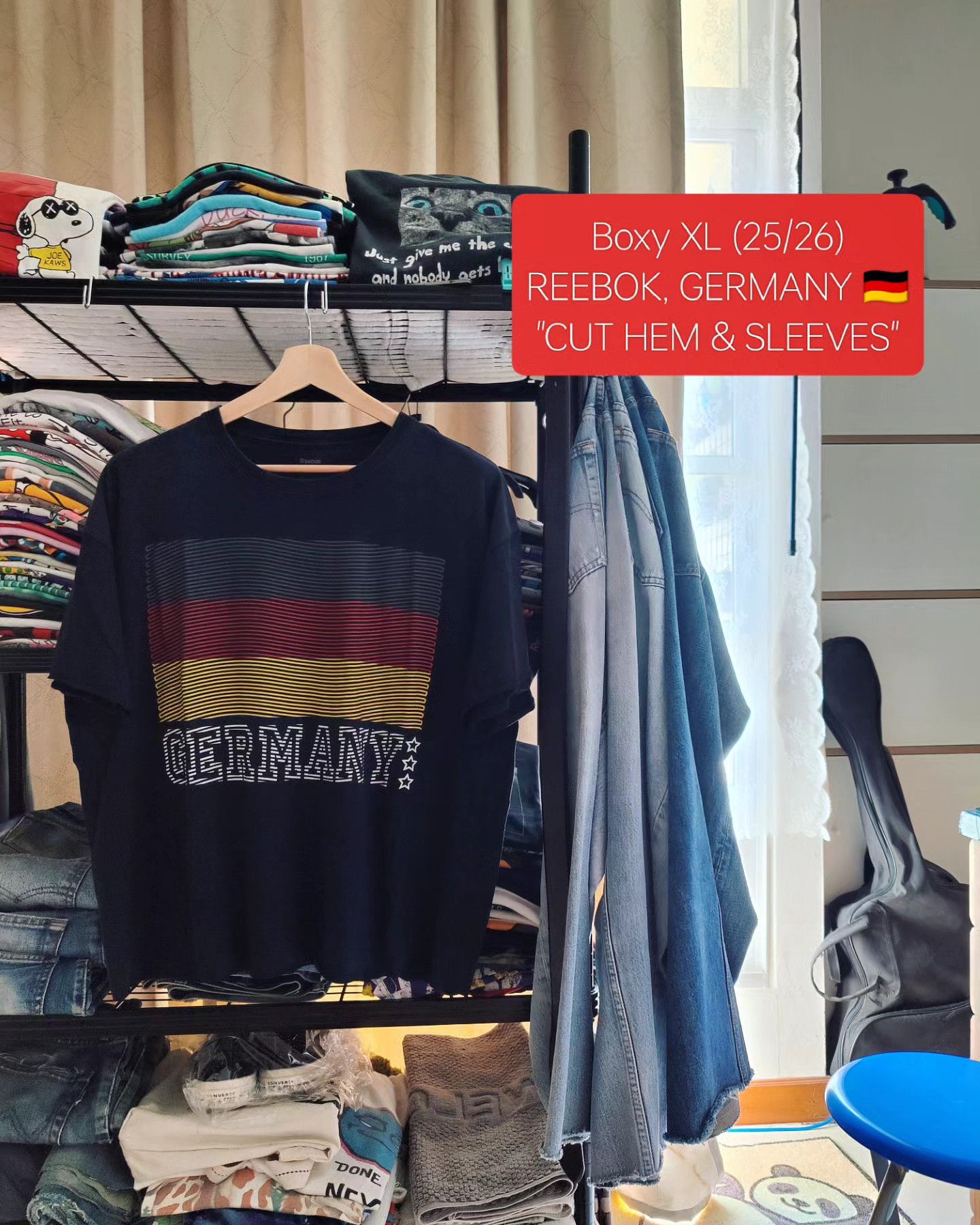 Reebok REEBOK - GERMANY 🇩🇪 Size US XL / EU 56 / 4 - 4 Thumbnail