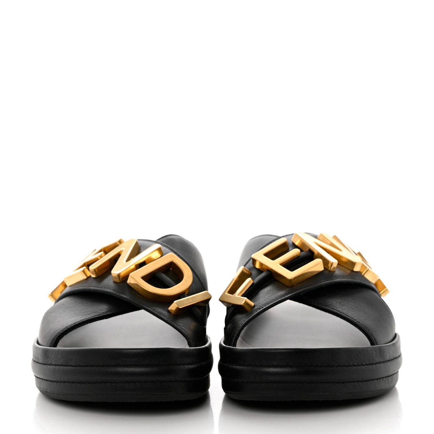 Fendi o1loc1c0824 Sandal in Black Size US 12 / IT 42 - 3 Thumbnail
