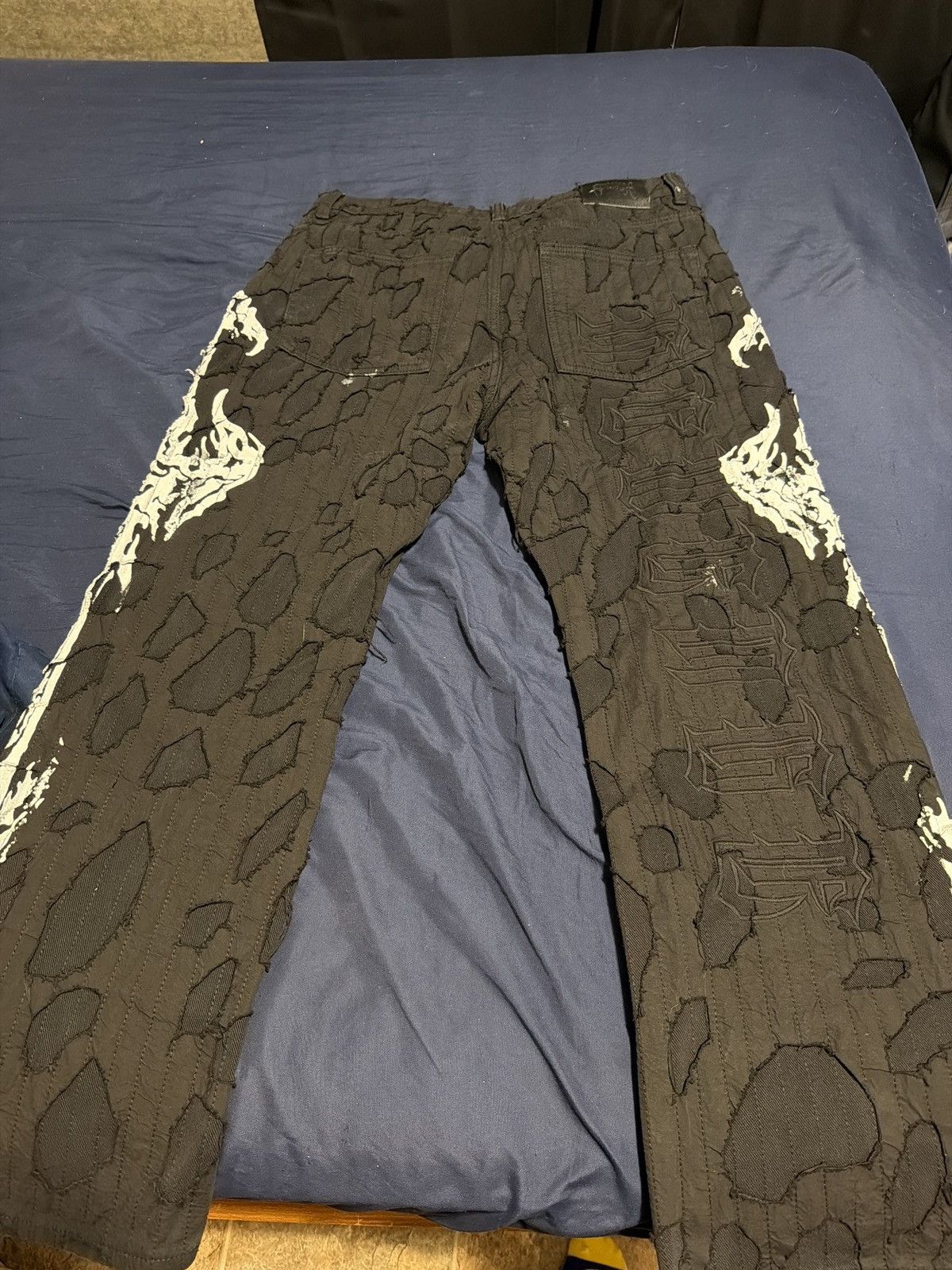 Revenge Revenge blade of sacrifice boro denim Size US 34 / EU 50 - 2 Thumbnail