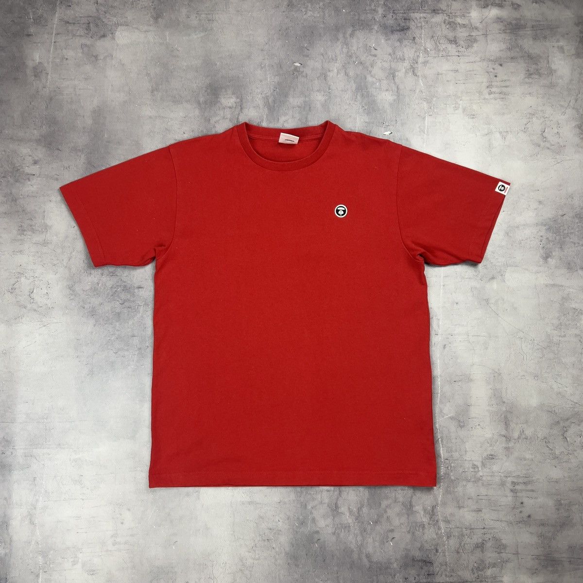 Aape Rare! Aape Bathing Ape Face Patch Logo Tee Y2K SK8 Size US L / EU 52-54 / 3 - 2 Thumbnail