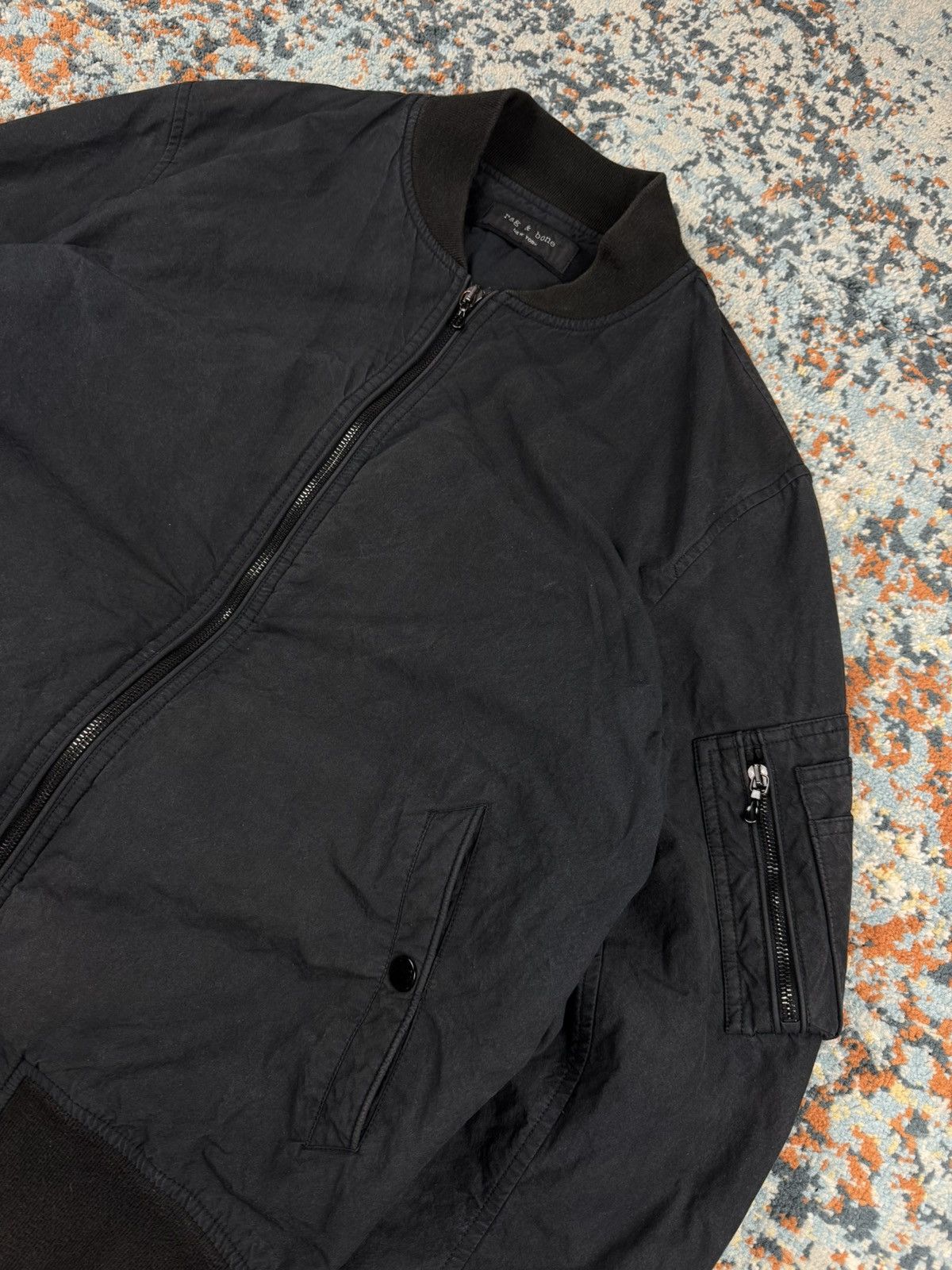 Rag & Bone Rag & Bone MA-1 flyers bomber jacket Size US L / EU 52-54 / 3 - 6 Thumbnail