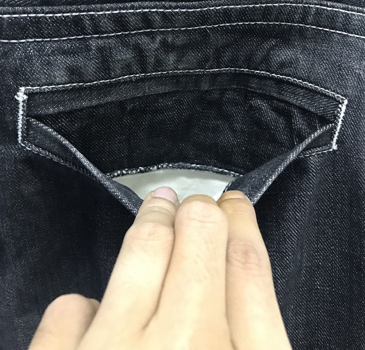 Japanese Brand Vintage Gemstone Denim Pants Size US 30 / EU 46 - 7 Thumbnail