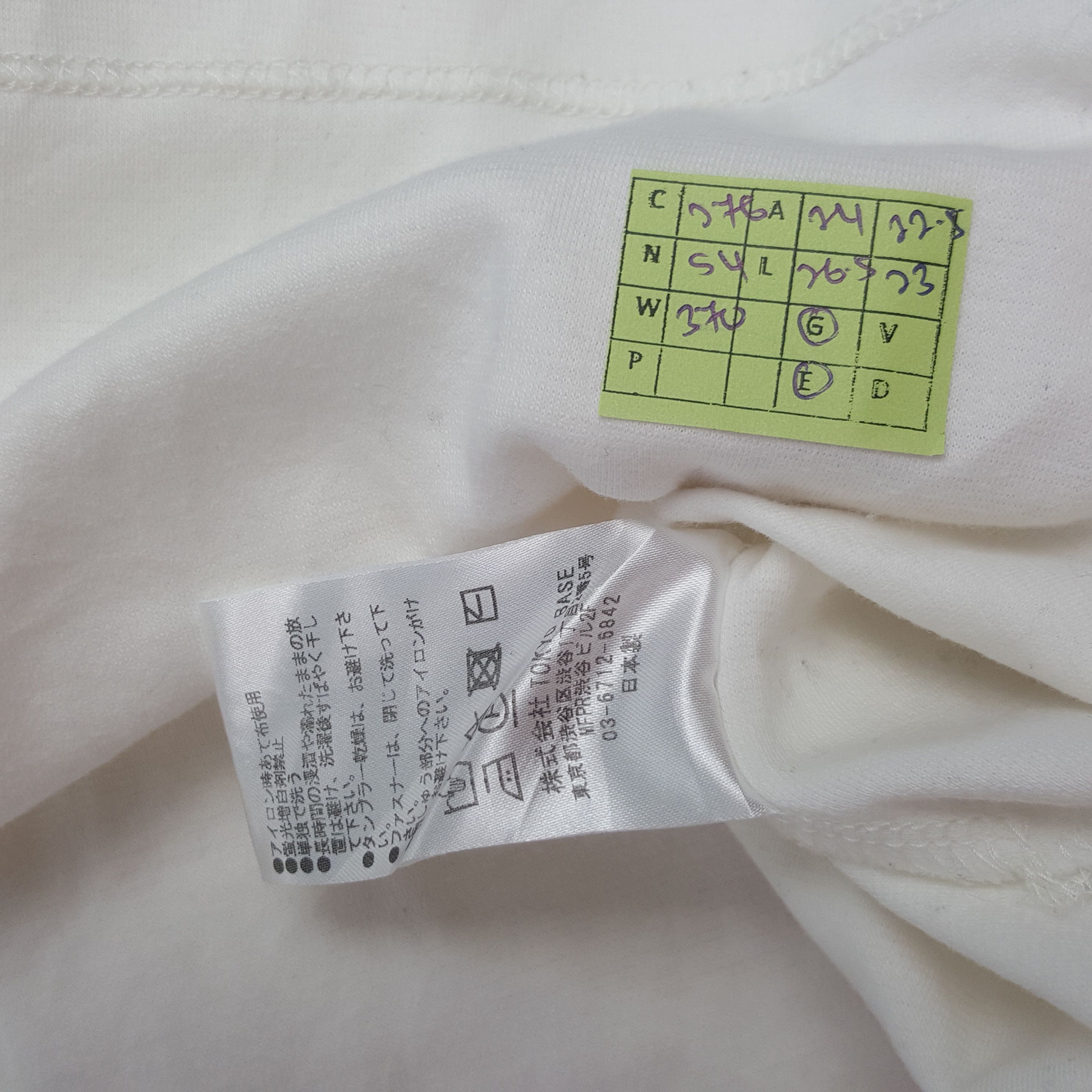 Japanese Brand × Number (N)ine × Vintage Vintage Number (N)ine Japanese Brand Half Zipper Tshirt Size US XL / EU 56 / 4 - 9 Thumbnail