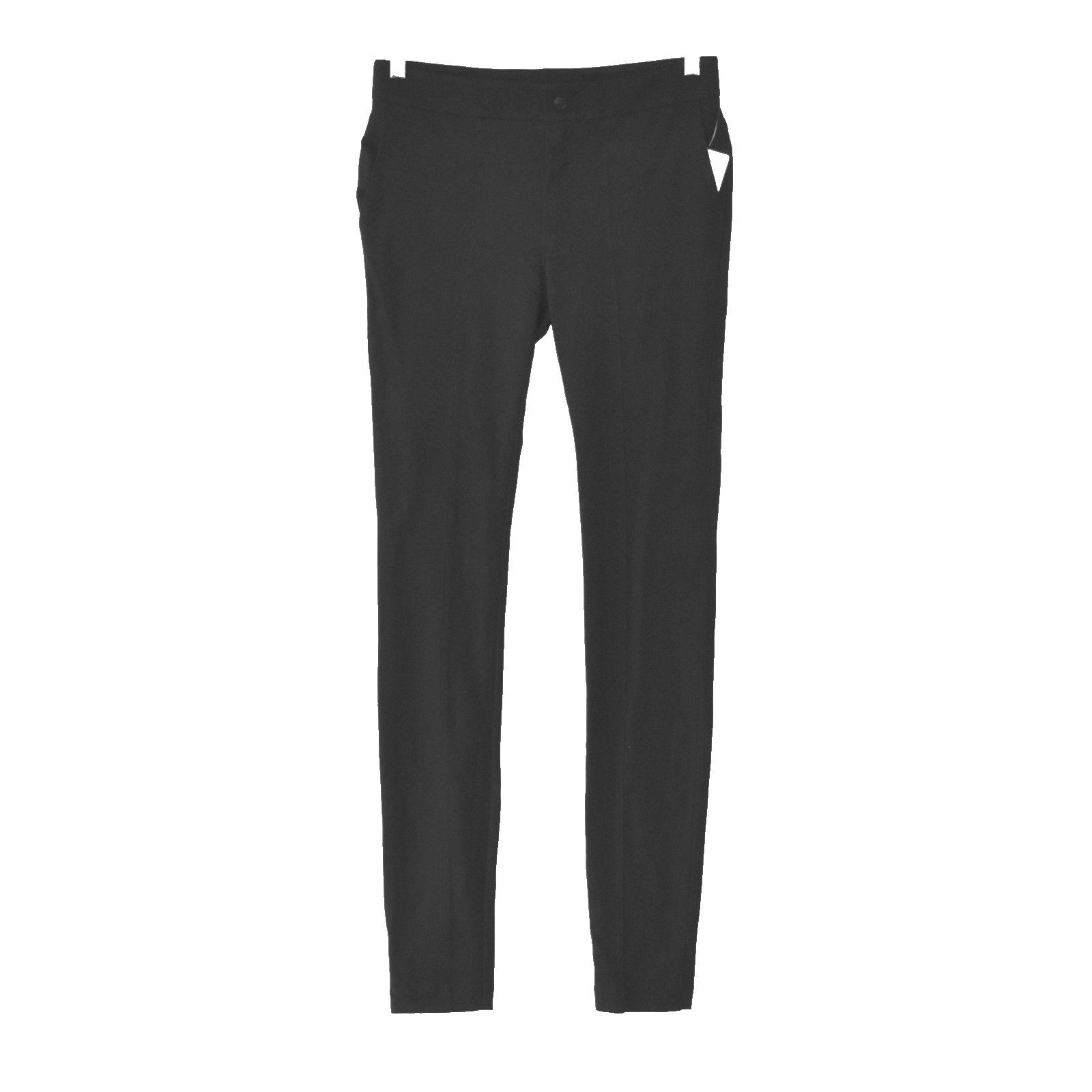 Athleta ATHLETA Black Ponte Flex Skinny Packable Pants Size 4T $89 Size 30" / US 8 / IT 44 - 1 Thumbnail