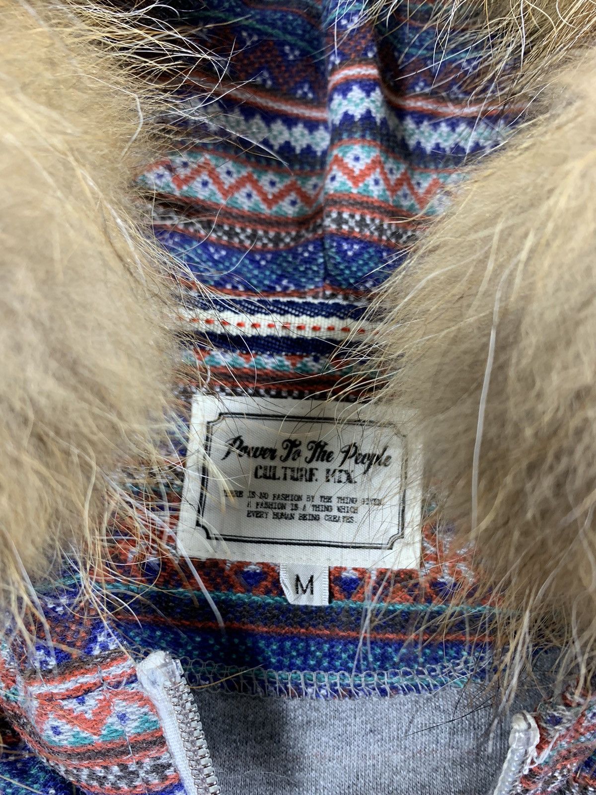 If Six Was Nine × Japanese Brand × Le Grande Bleu (L.G.B.) Cultur Mix fur zip hoodie if6w9 LgB style Size US M / EU 48-50 / 2 - 4 Thumbnail