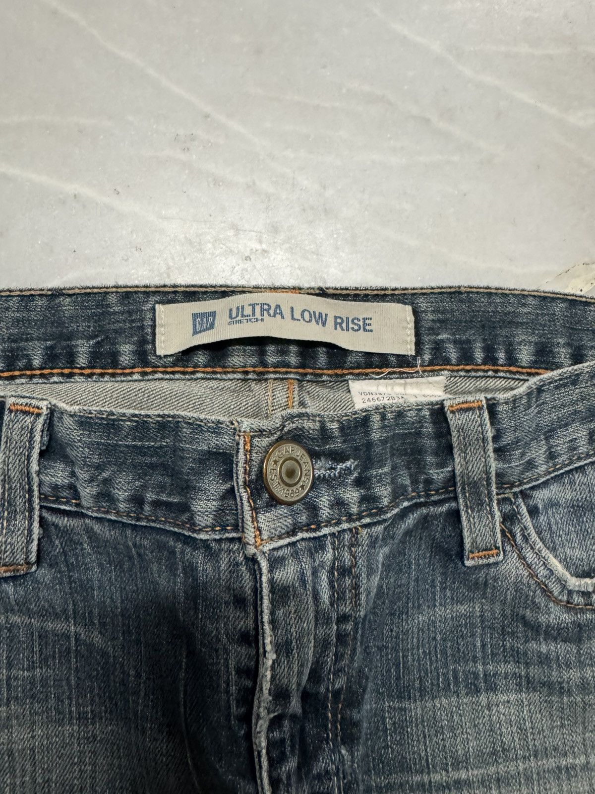 Vintage 💥FLARED💥BALENCIAGA JUNYAWATANABE STYLE BELLBOTTOM BY GAP Size US 31 - 7 Thumbnail
