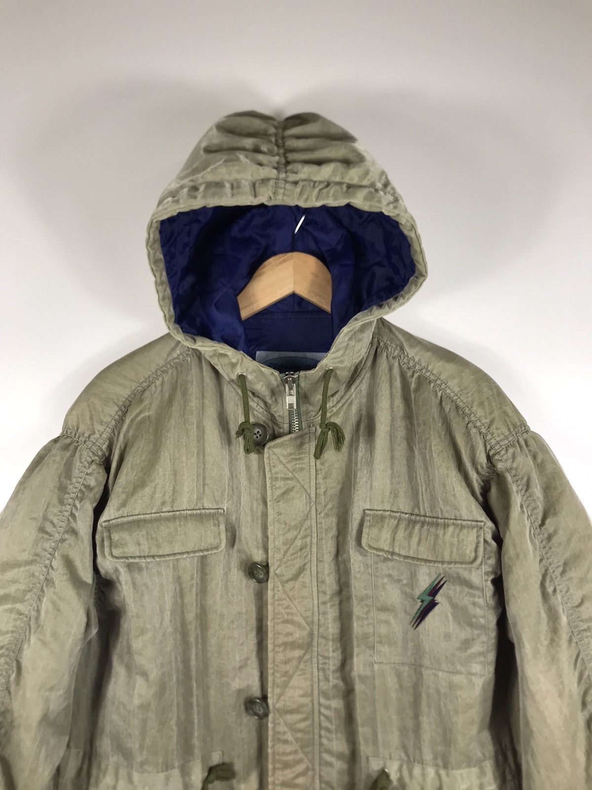Lightning Bolt × Vintage ⚡️Vintage Lightining Bolt Hooded Nylon Jacket Size US M / EU 48-50 / 2 - 4 Thumbnail