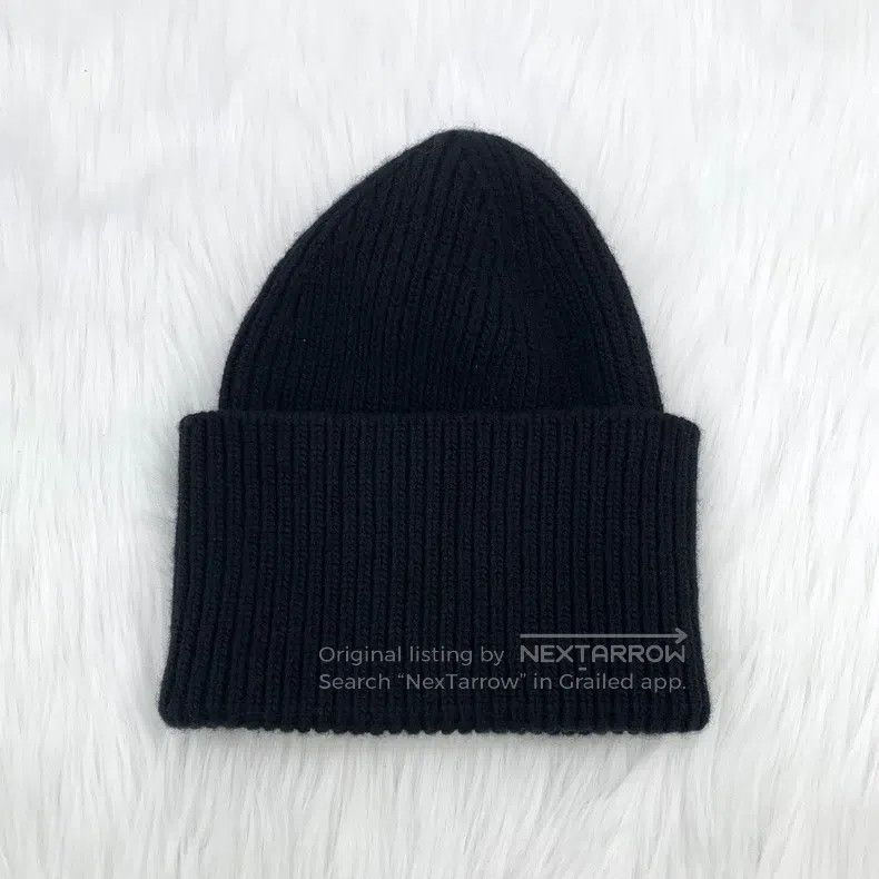 Louis Vuitton Louis Vuitton Black logo brand wool knit wool hat wool hat Size ONE SIZE - 2 Thumbnail