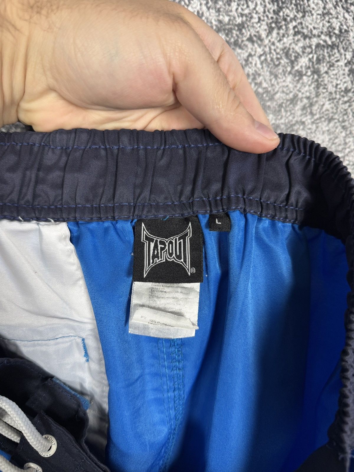Tapout Tapout Board Shorts Swim Trunks Blue MMA Training Size L Size US 36 / EU 52 - 8 Thumbnail