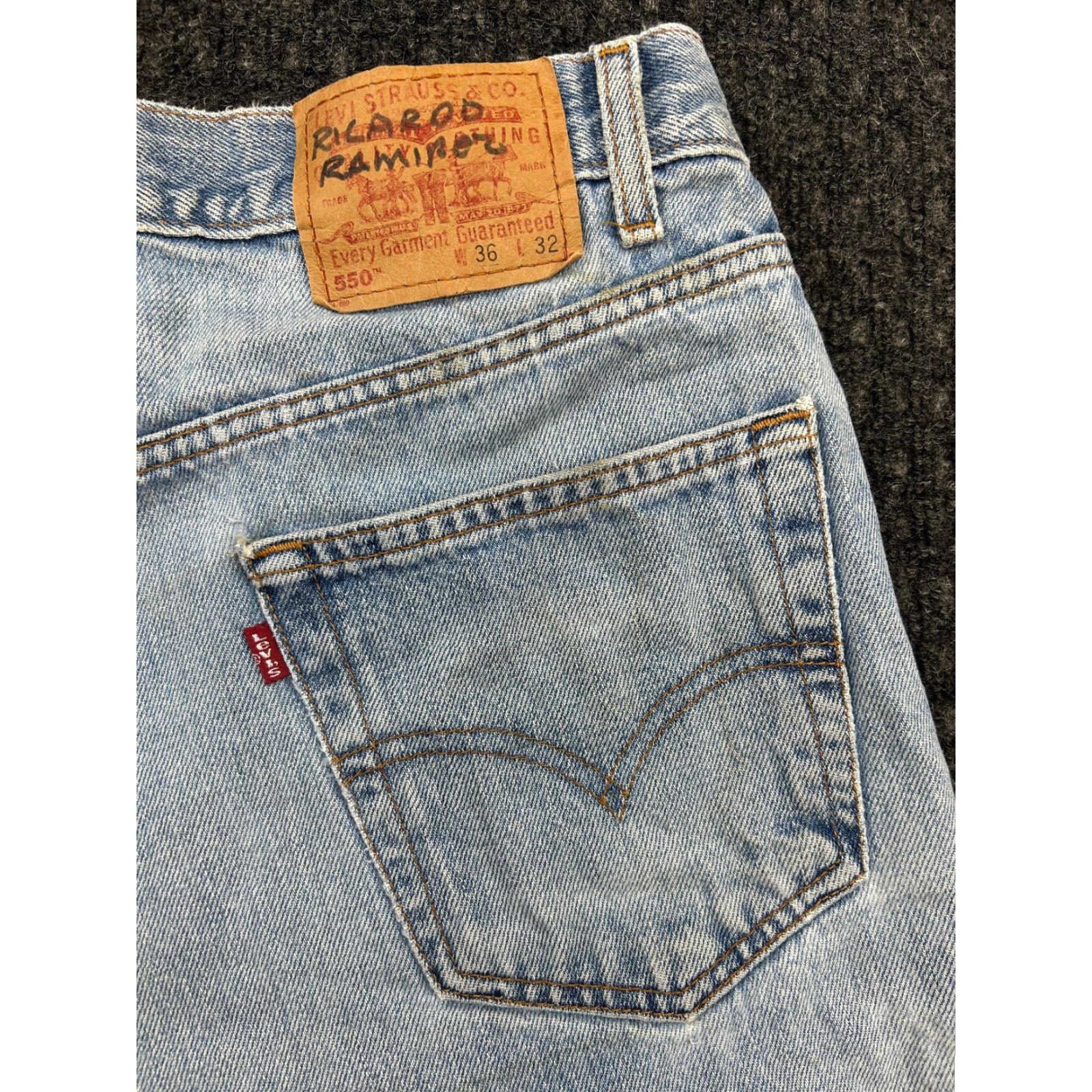 Levi's VINTAGE Levi’s 550 Jeans Skater Size US 36 / EU 52 - 6 Thumbnail