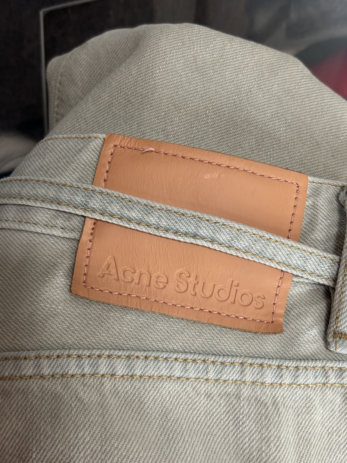 Acne Studios Acne Studios 1991 Toj Pompeii Distressed Loose Denim Pants Size US 36 / EU 52 - 11 Thumbnail