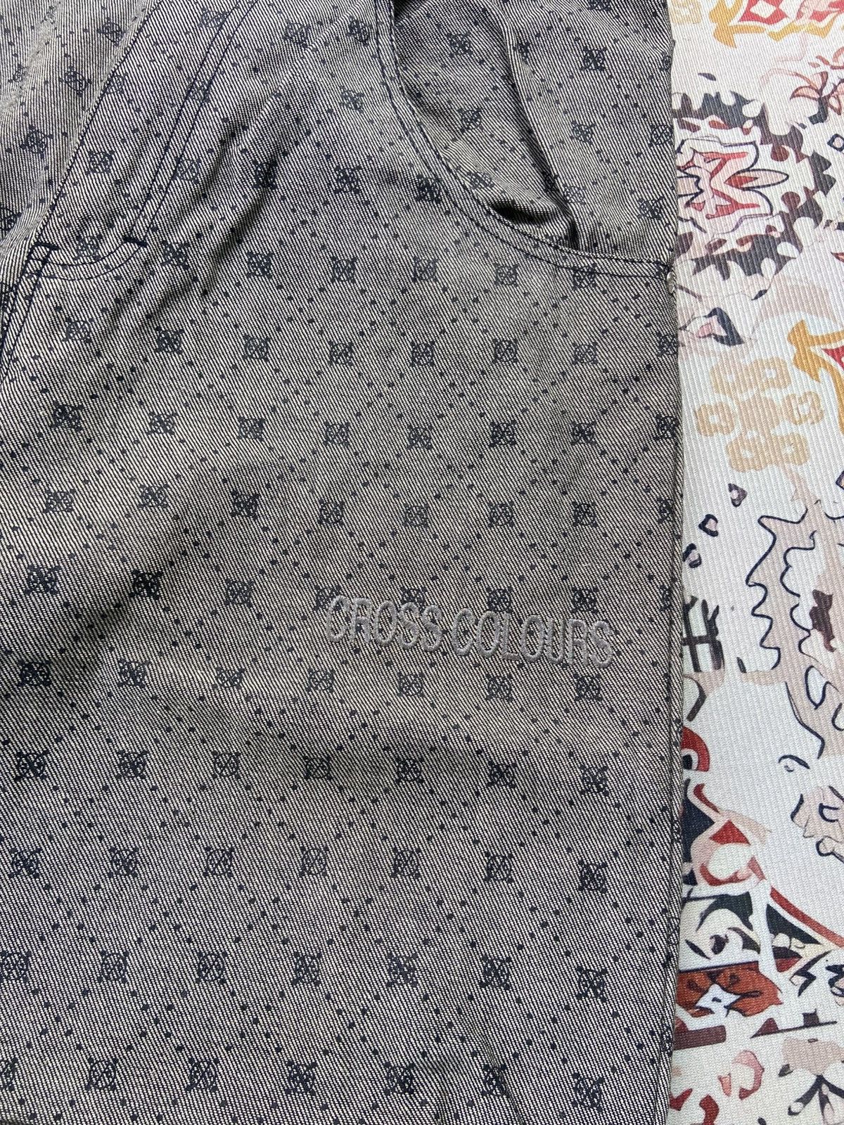 Cross Colours Vintage Cross Colour Monogram Pants Hip Hop Size US 30 / EU 46 - 4 Thumbnail