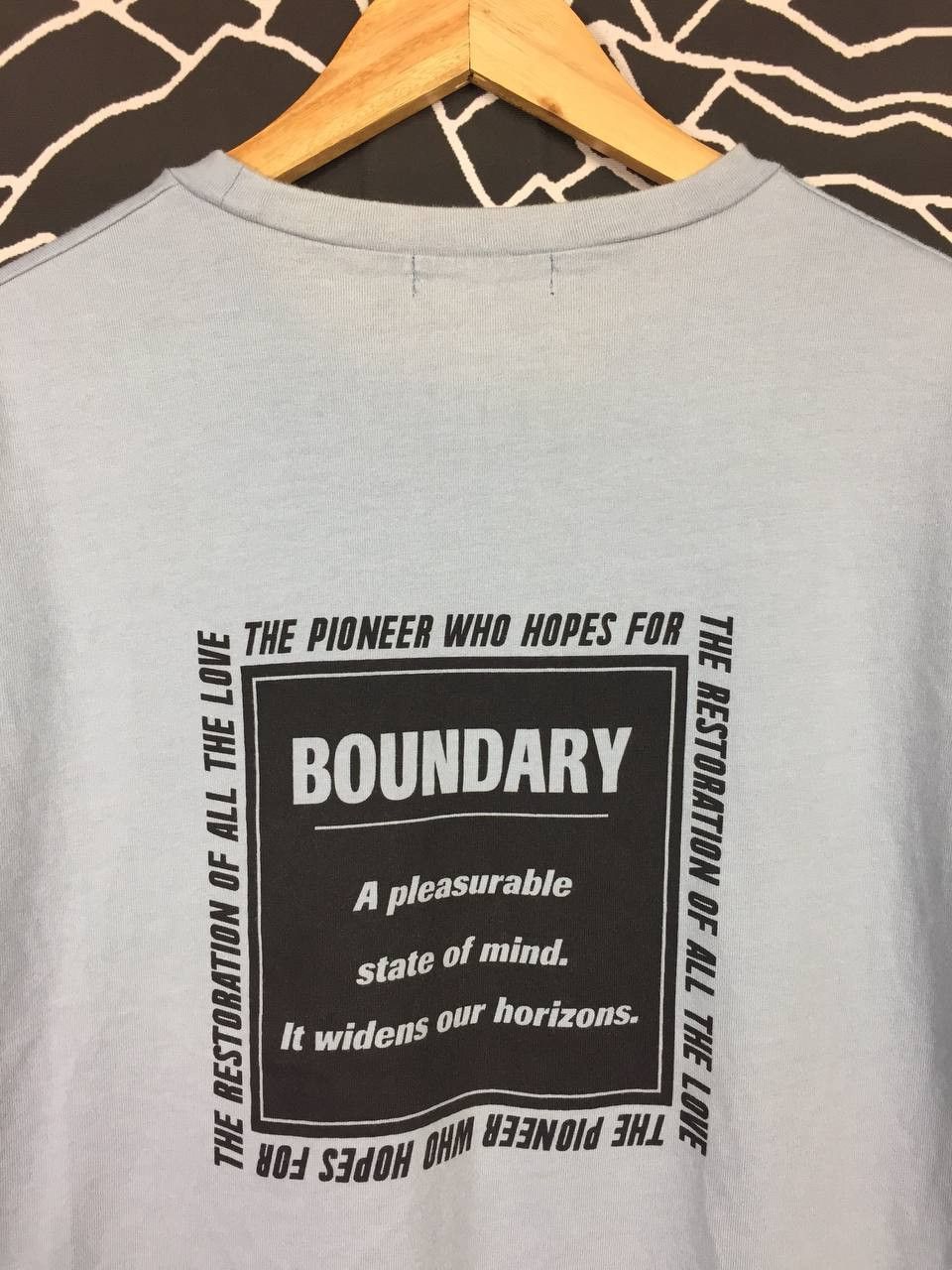 Japanese Brand × Vintage Doublefocus Japanese Brand Boundary Tee Size US XL / EU 56 / 4 - 3 Thumbnail
