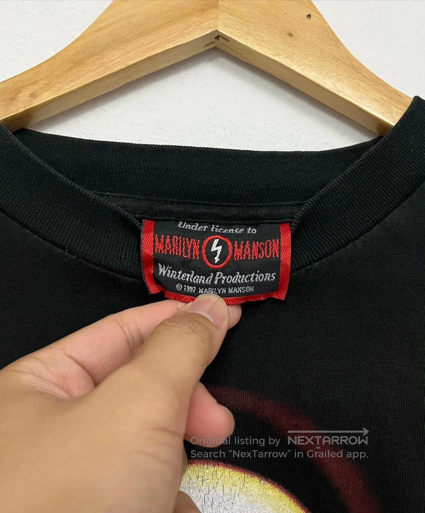 Marilyn Manson Marilyn Manson Superstar Vintage Tee. Size US M / EU 48-50 / 2 - 3 Thumbnail