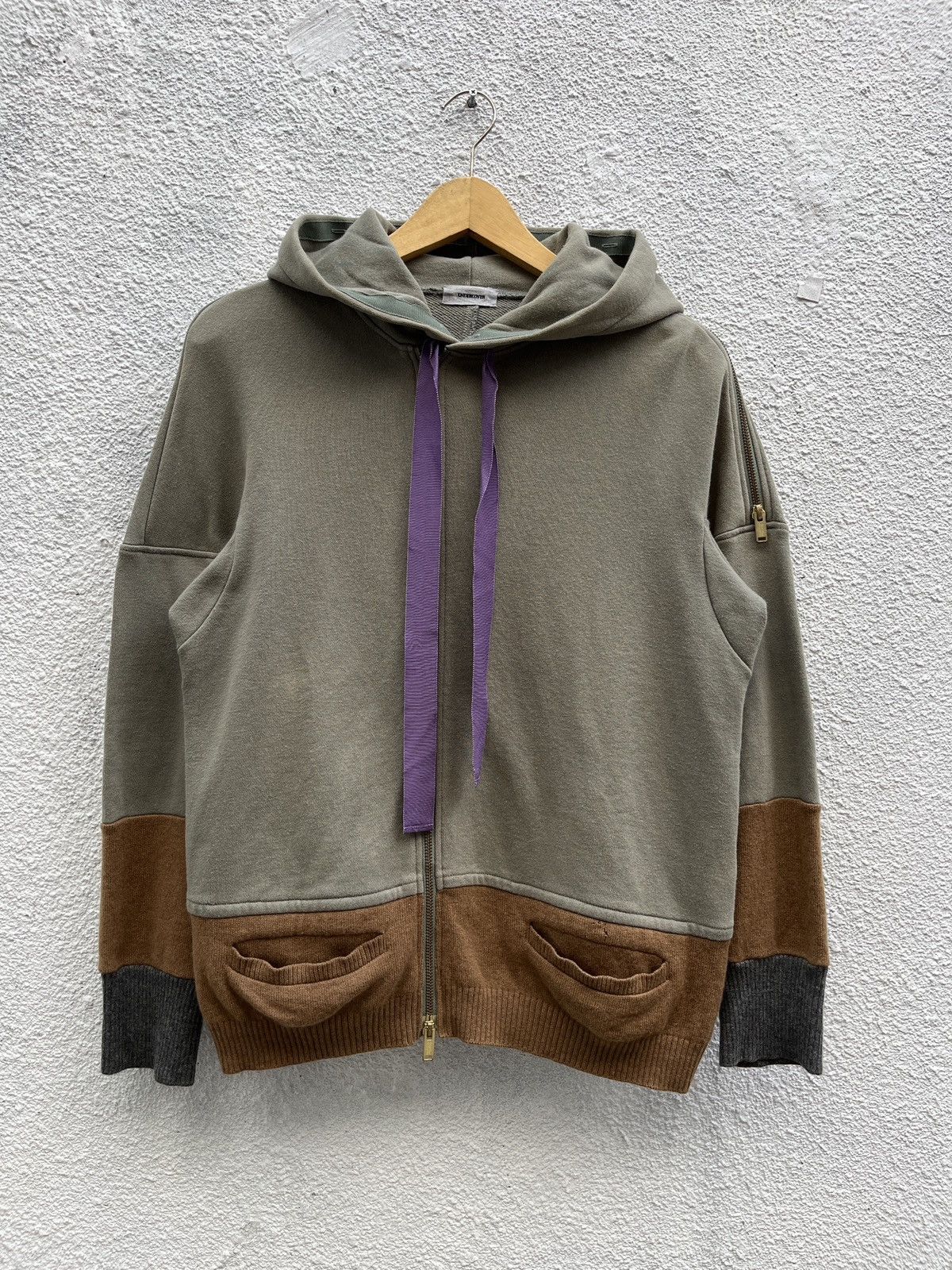 UNDERCOVER2001年宇宙の旅 フリース生地フルジップジャケット Jun Takahashi × Undercover AW18 2001: Space Odyssey Reflective