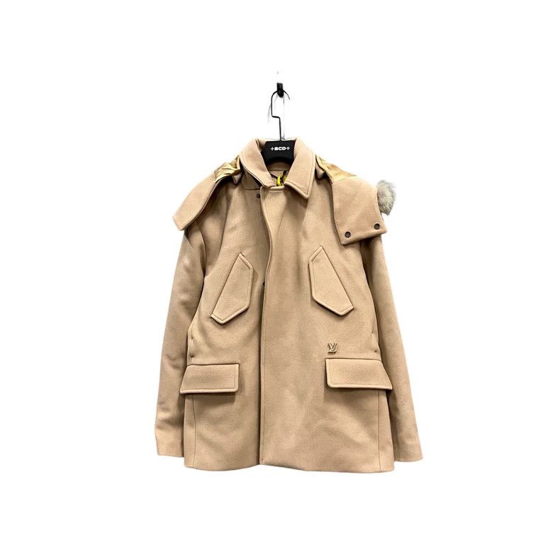 Louis Vuitton Louis Vuitton Wool coat with khaki collar coat 2501-Nextarr Size US M / EU 48-50 / 2 - 1 Thumbnail