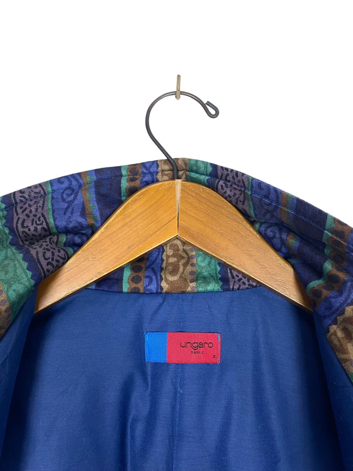 Ungaro Paris Rare‼️ Vintage Ungaro Paris Parka Multicolour Made in Japan Size US L / EU 52-54 / 3 - 7 Thumbnail