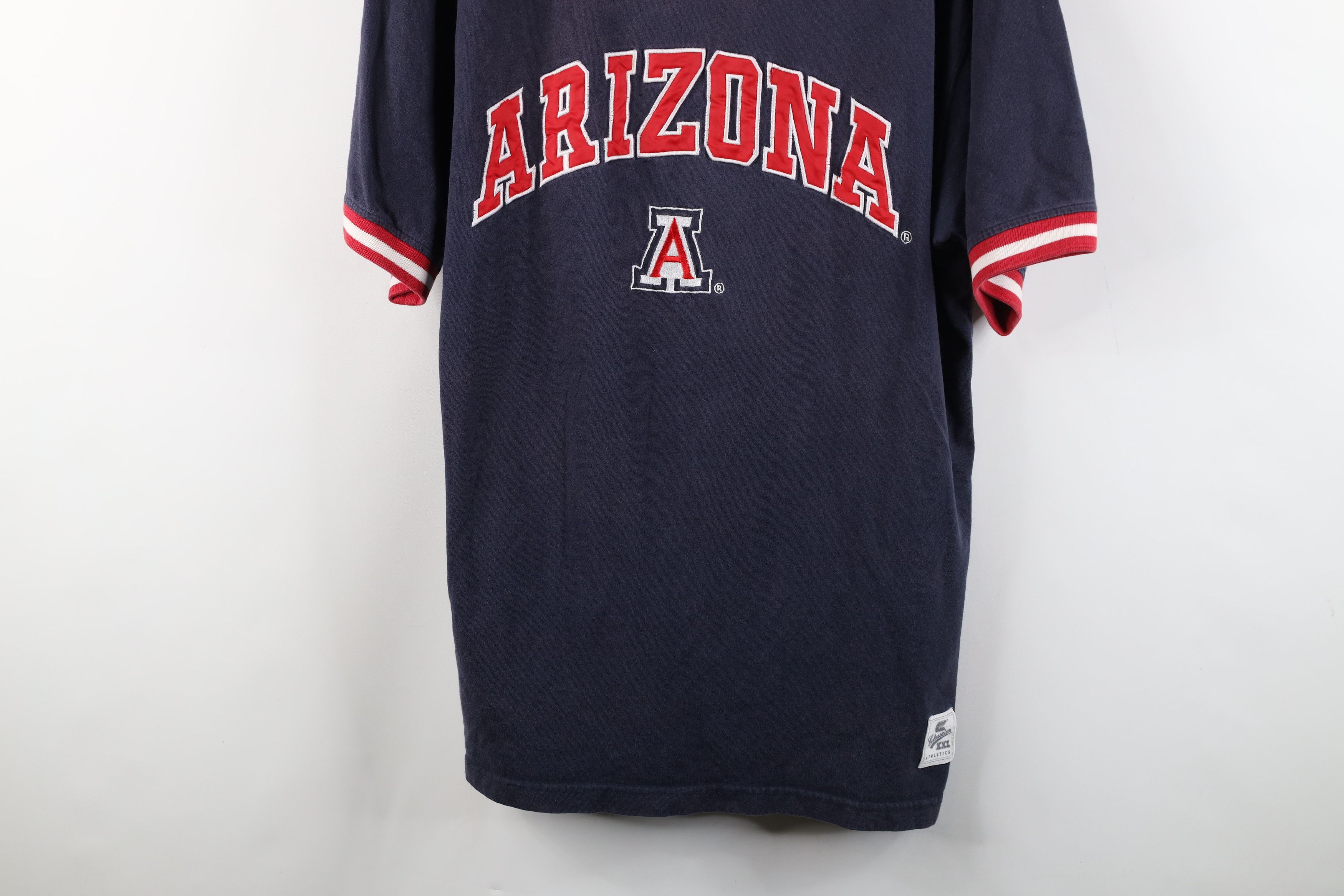Vintage Vintage 90s Y2K Spell University of Arizona Ringer T-Shirt Size US XL / EU 56 / 4 - 3 Thumbnail