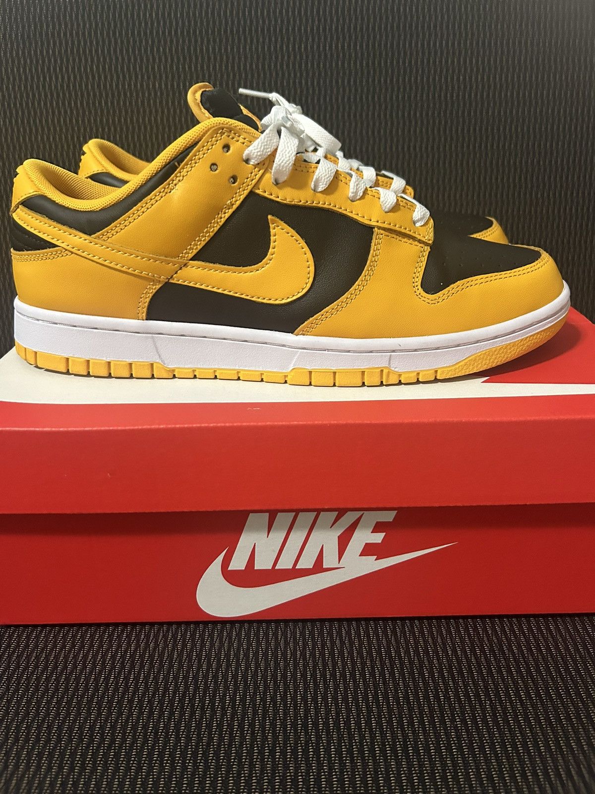 dunk low championship goldenrod stockx
