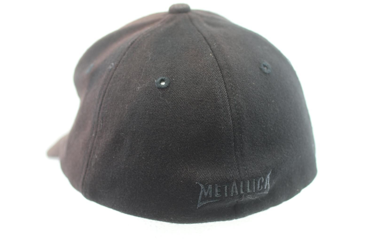 Metallica Metallica Official Bio-Domes Fitted Cap w/ Metal Logo Badge Size ONE SIZE - 6 Thumbnail