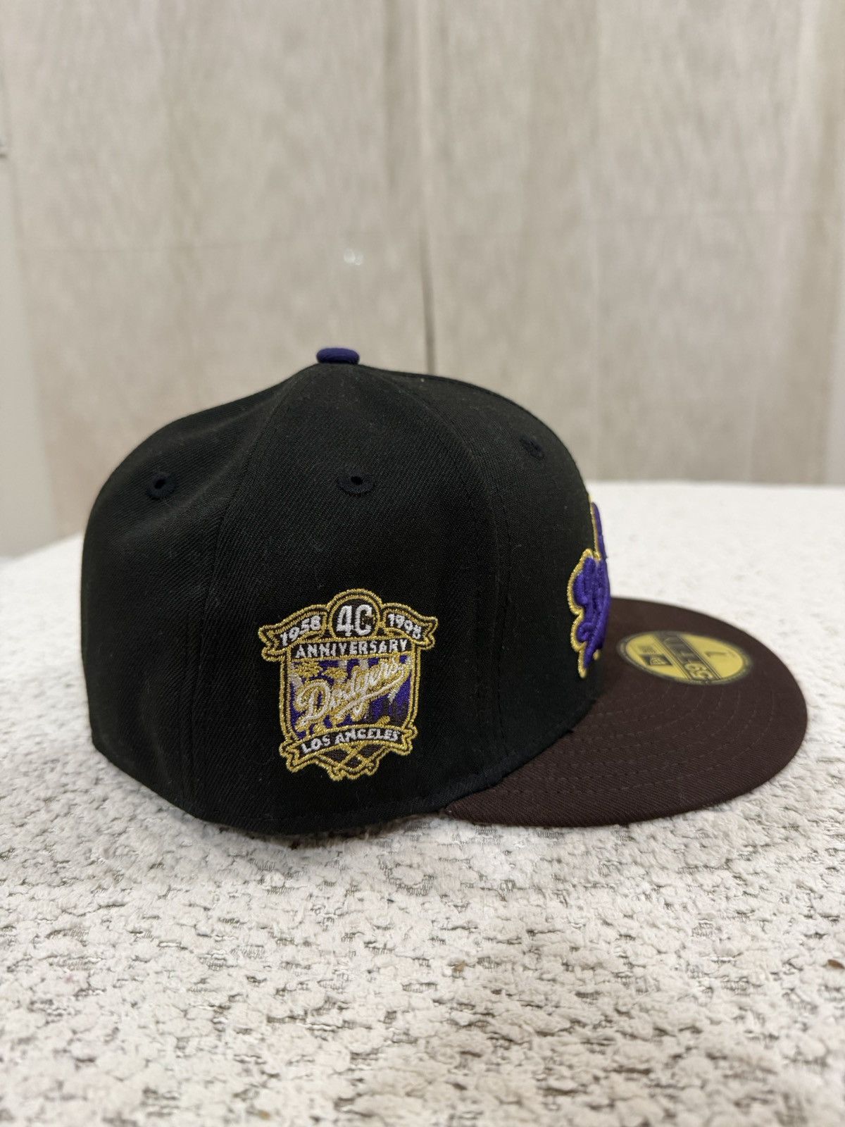 New Era RAHNNI FITTEDS Los Angeles Dodgers 40th Anniversary Sz 7 Size ONE SIZE - 2 Thumbnail