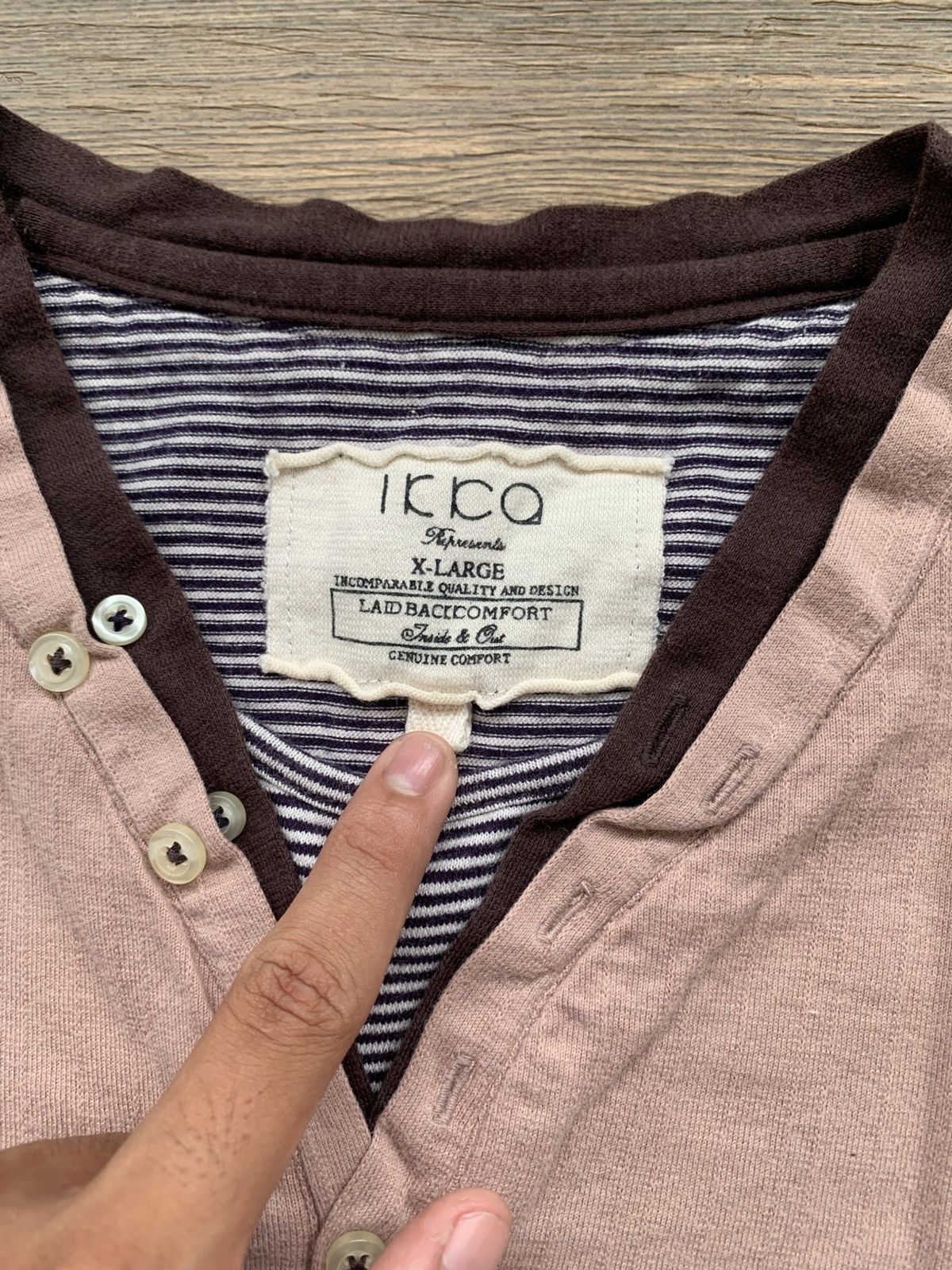 Japanese Brand 2000s japanese archive ikka y2k longsleeve tee Size US XL / EU 56 / 4 - 4 Thumbnail