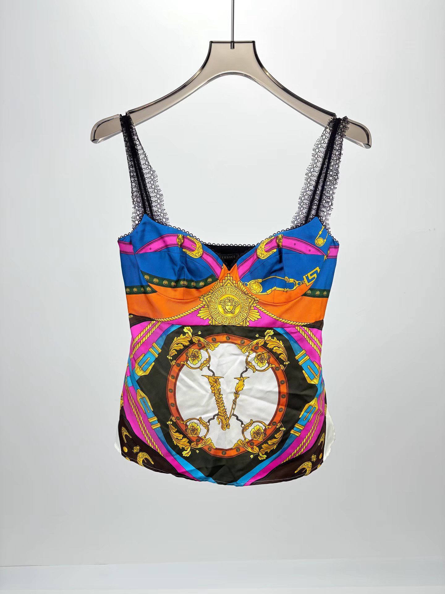 Versace VERSACE Runway Silk Camisole Top K1 Size M / US 6-8 / IT 42-44 - 1 Thumbnail
