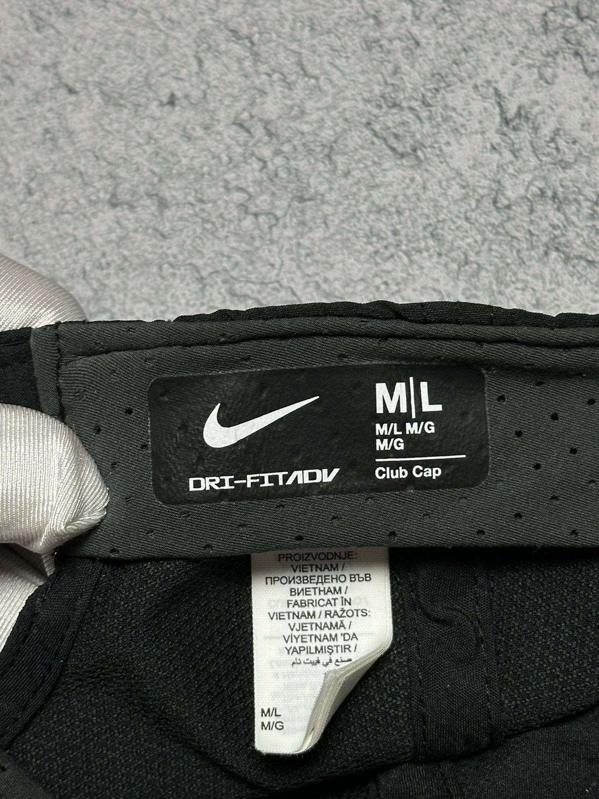 Nike Nike Dri-Fit Adv Club Unstructured Tennis Cap Size ONE SIZE - 9 Thumbnail