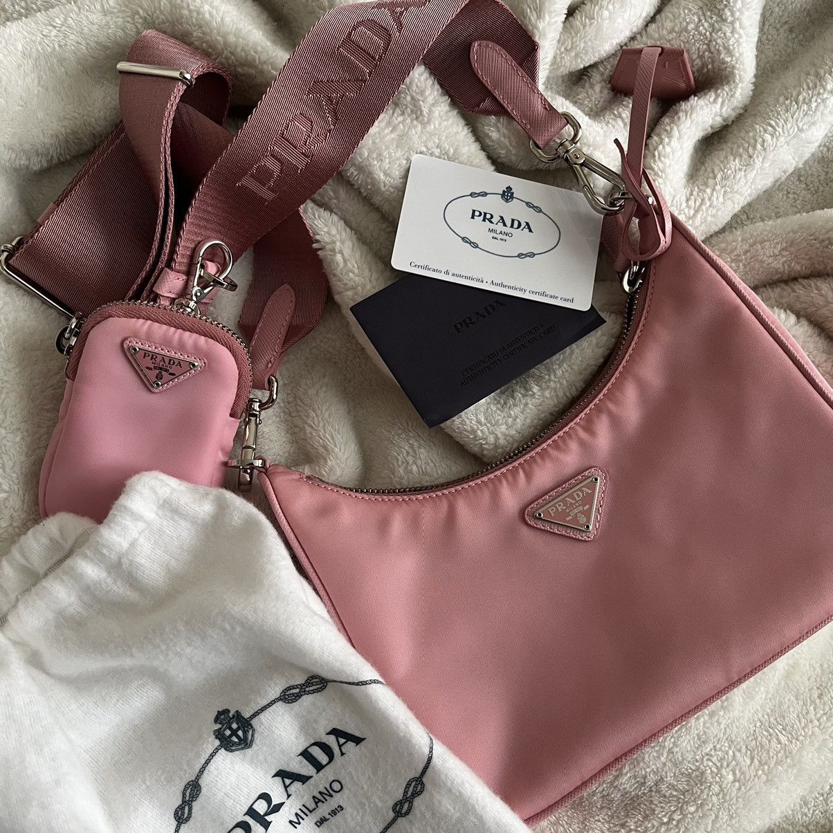Prada Pink Prada 2005 Re-Edition 💕 Size ONE SIZE - 2 Thumbnail