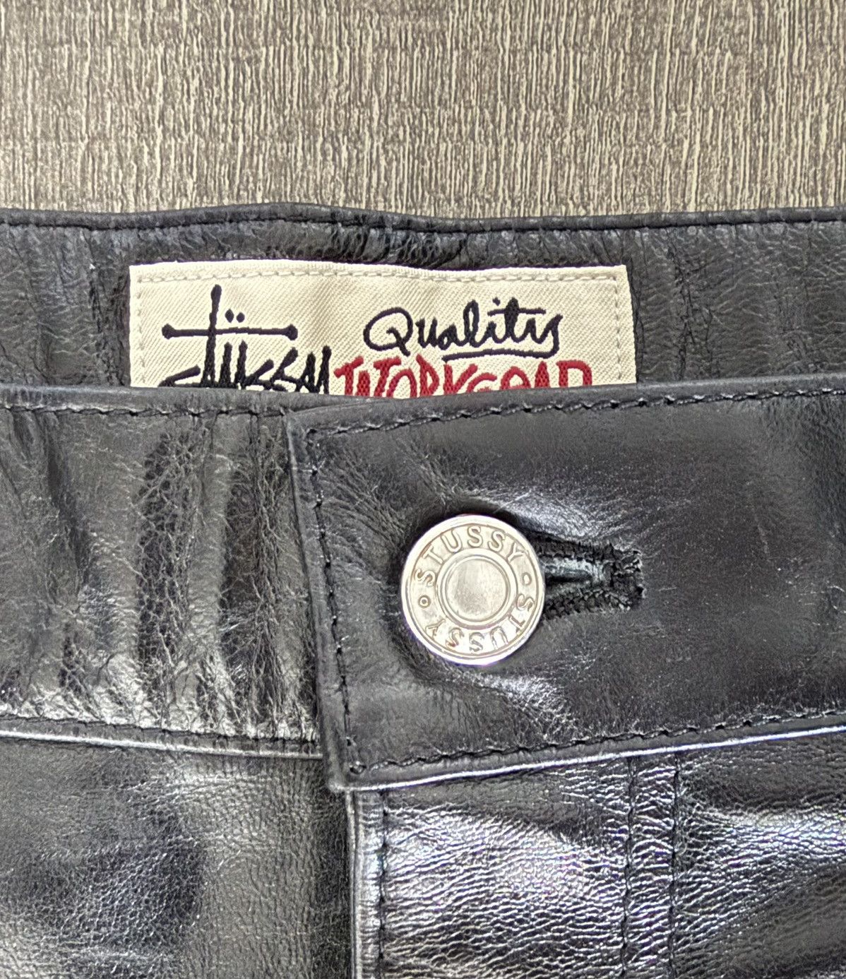 Stussy SS25 Stussy Leather Carpenter Work Pants Size US 32 / EU 48 - 5 Thumbnail
