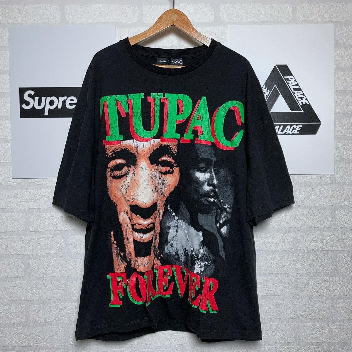 Rap Tees 2Pac Tupac Shakur Forever T-shirt Size US XL / EU 56 / 4 - 1 Thumbnail